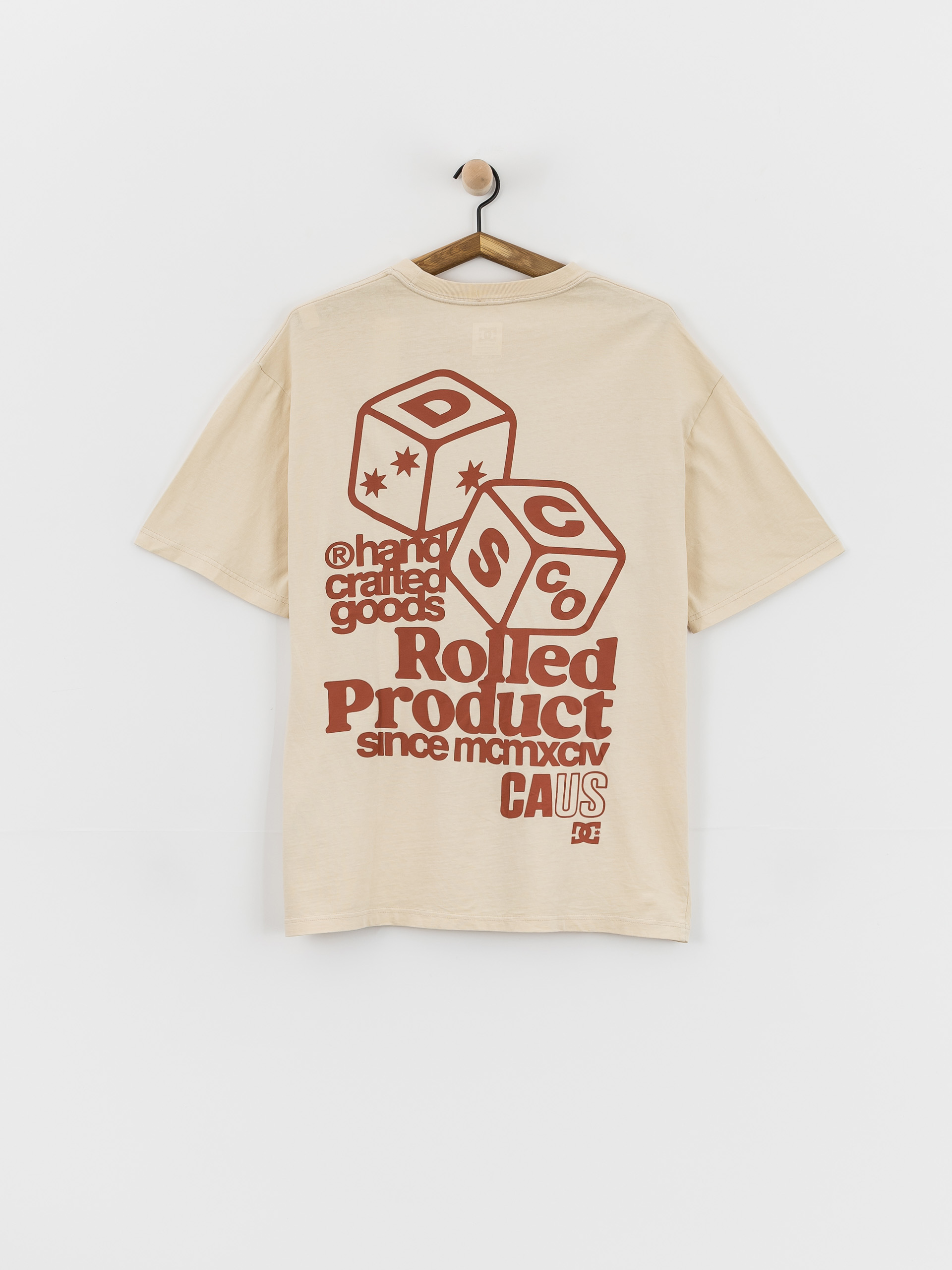T-shirt DC High Rollin (oatmeal)