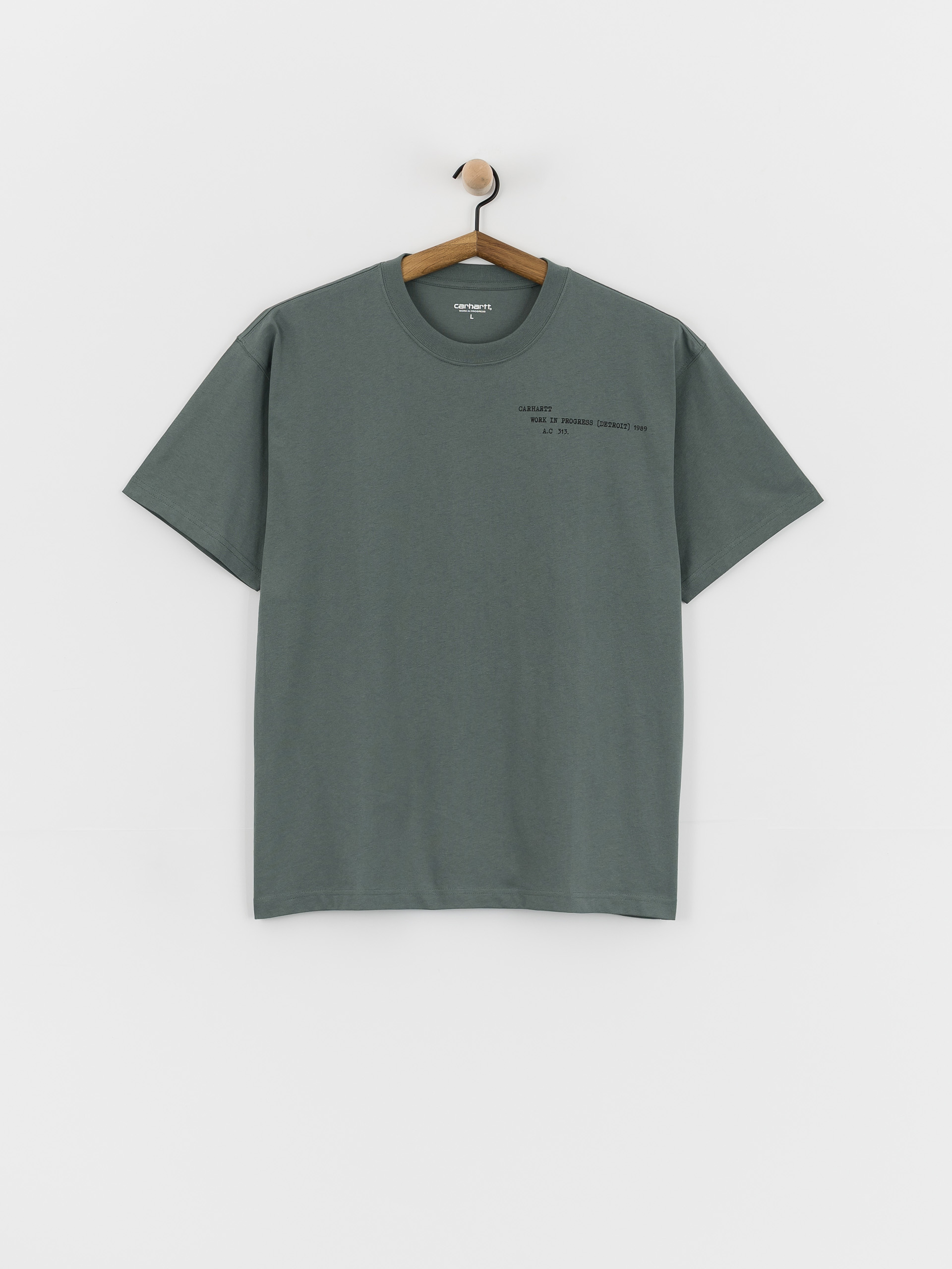 T-shirt Carhartt WIP Punched (velvet green)