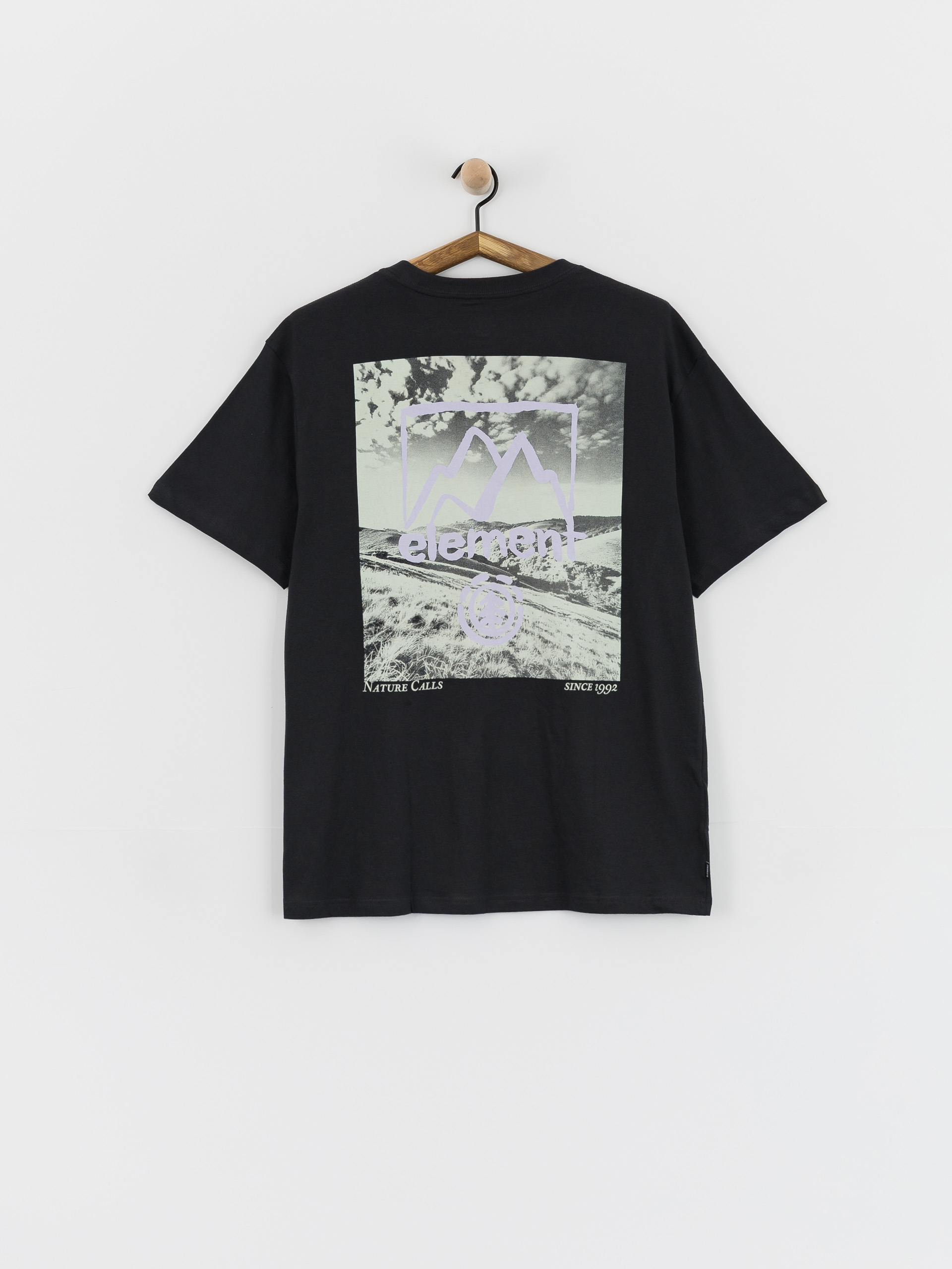 T-shirt Element Open Hills (off black)