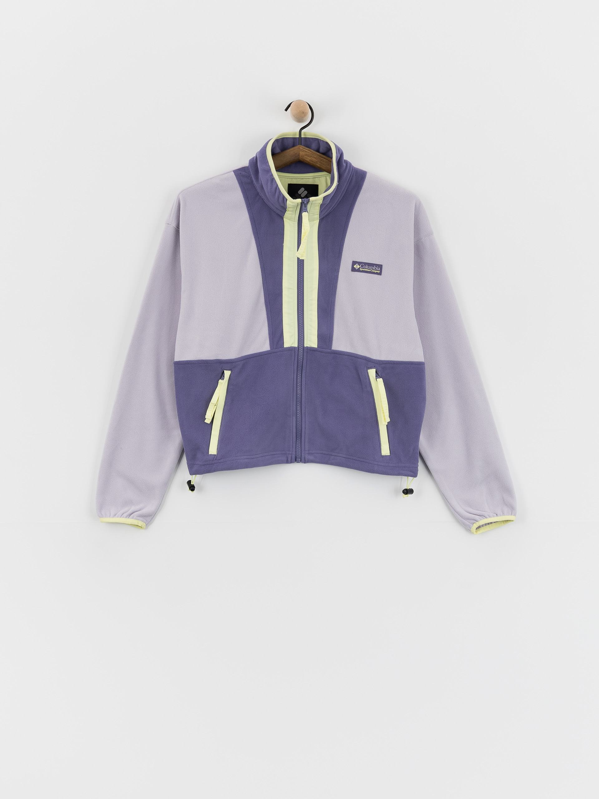 Polar Columbia Backbowl II Full Zip Wmn (lavender pearl/stormwatch/citron haze)