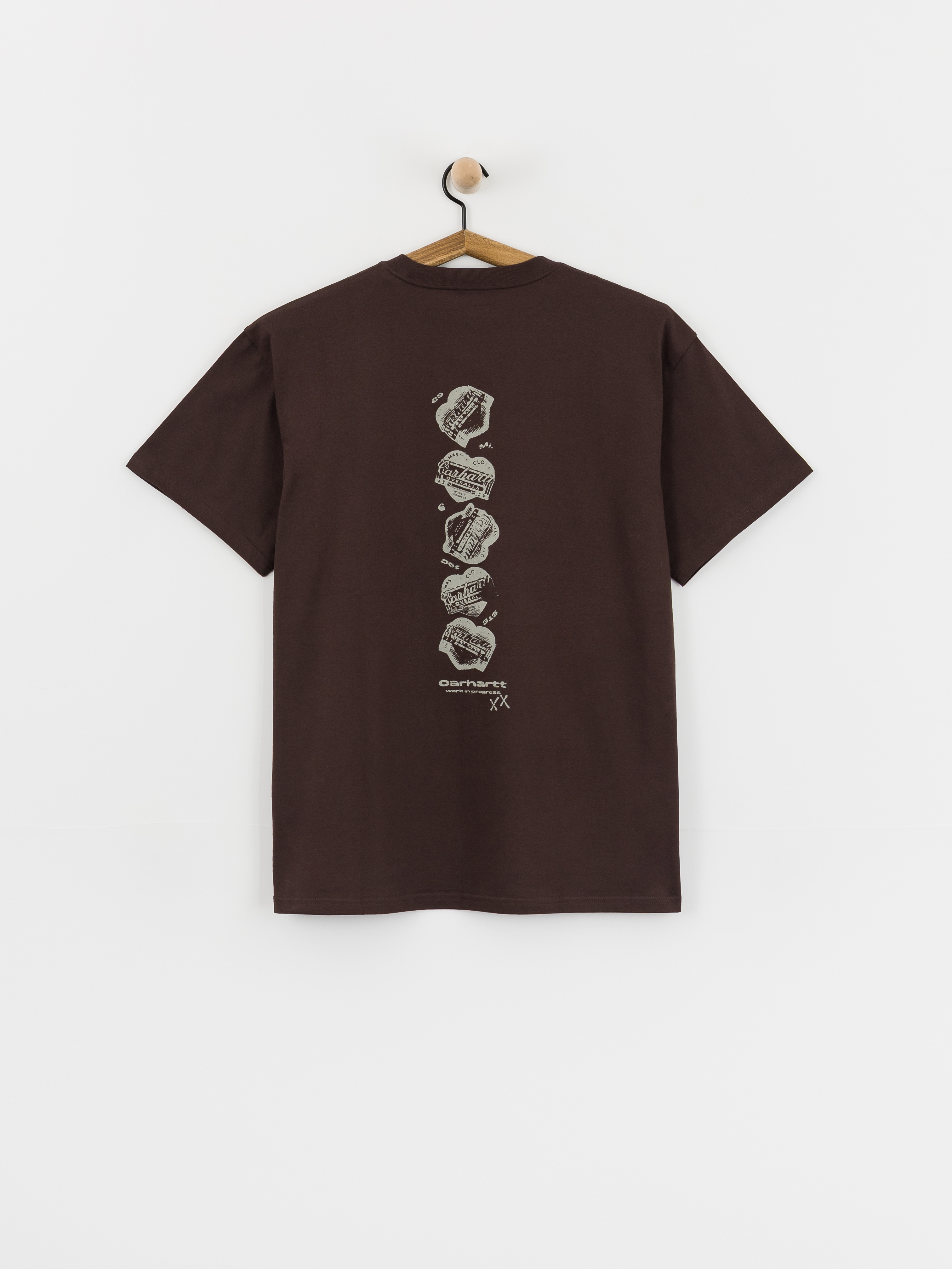 T-shirt Carhartt WIP Garble (palisander)