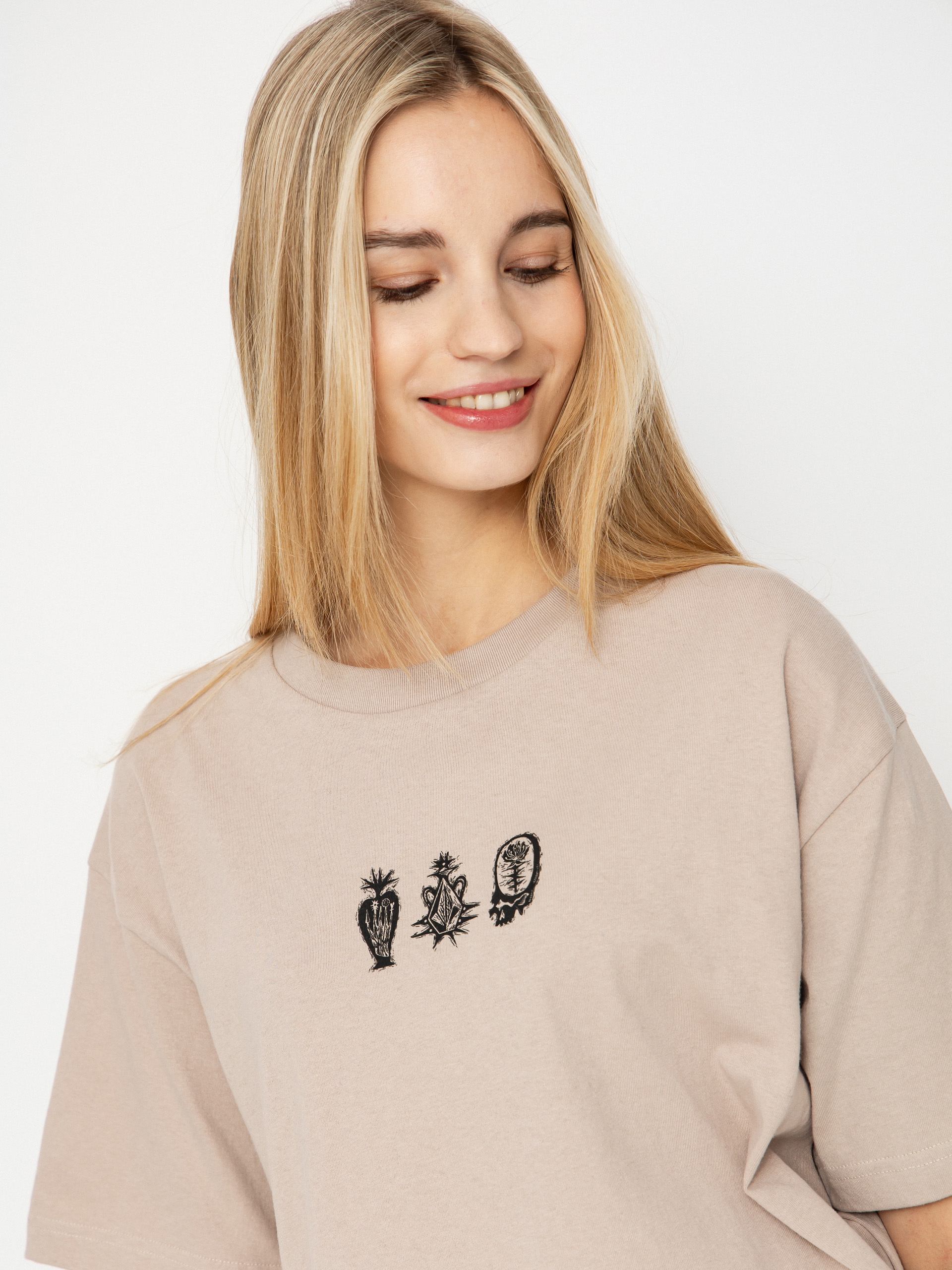 T-shirt Volcom Fa Vaderetro 2 Wmn (khakiest)