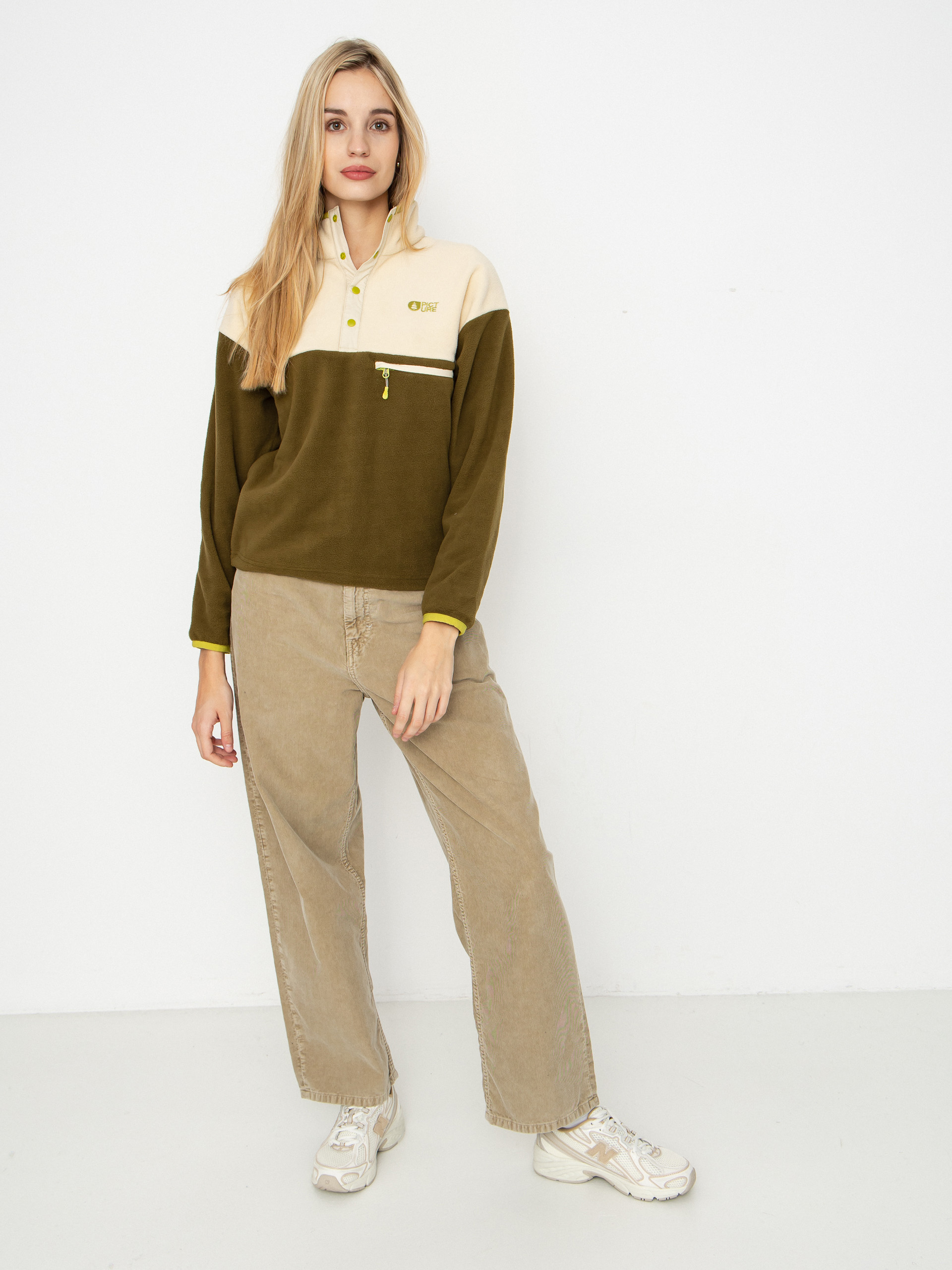 Polar Picture Arcca 1/4 Zip Wmn (tobacco)