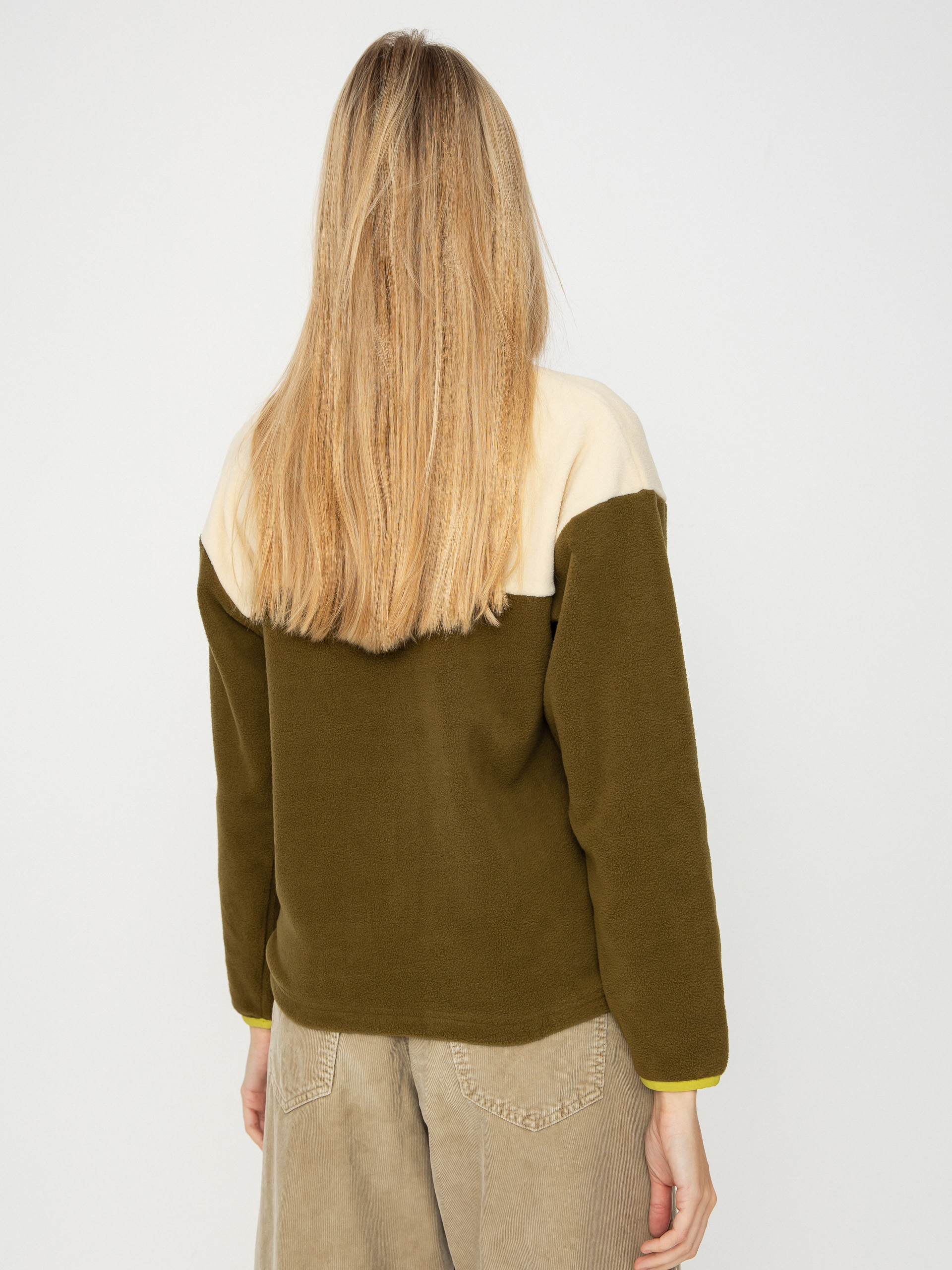 Damski Polar Picture Arcca 1/4 Zip (tobacco)