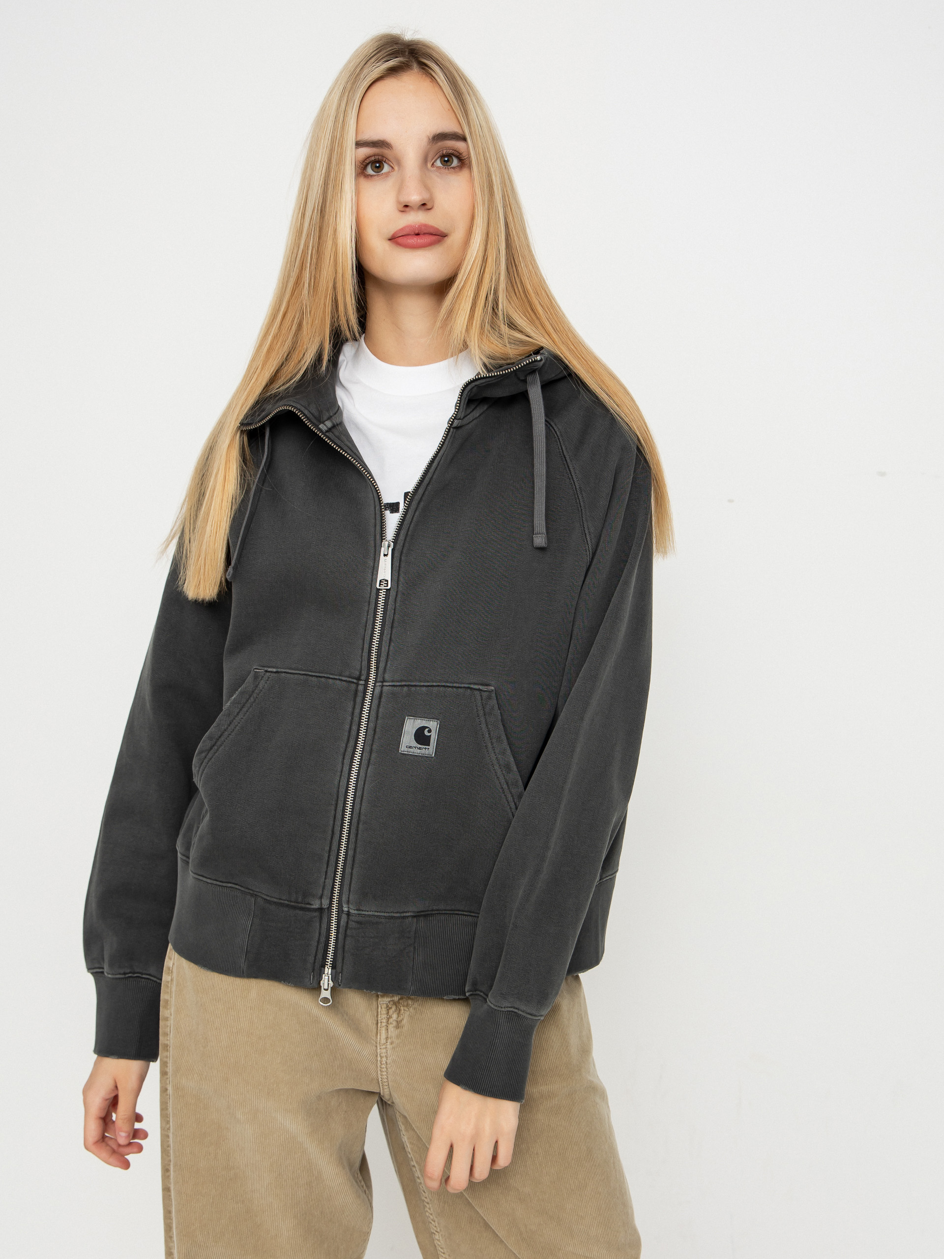 Bluza z kapturem Carhartt WIP Torion ZHD Wmn (black)