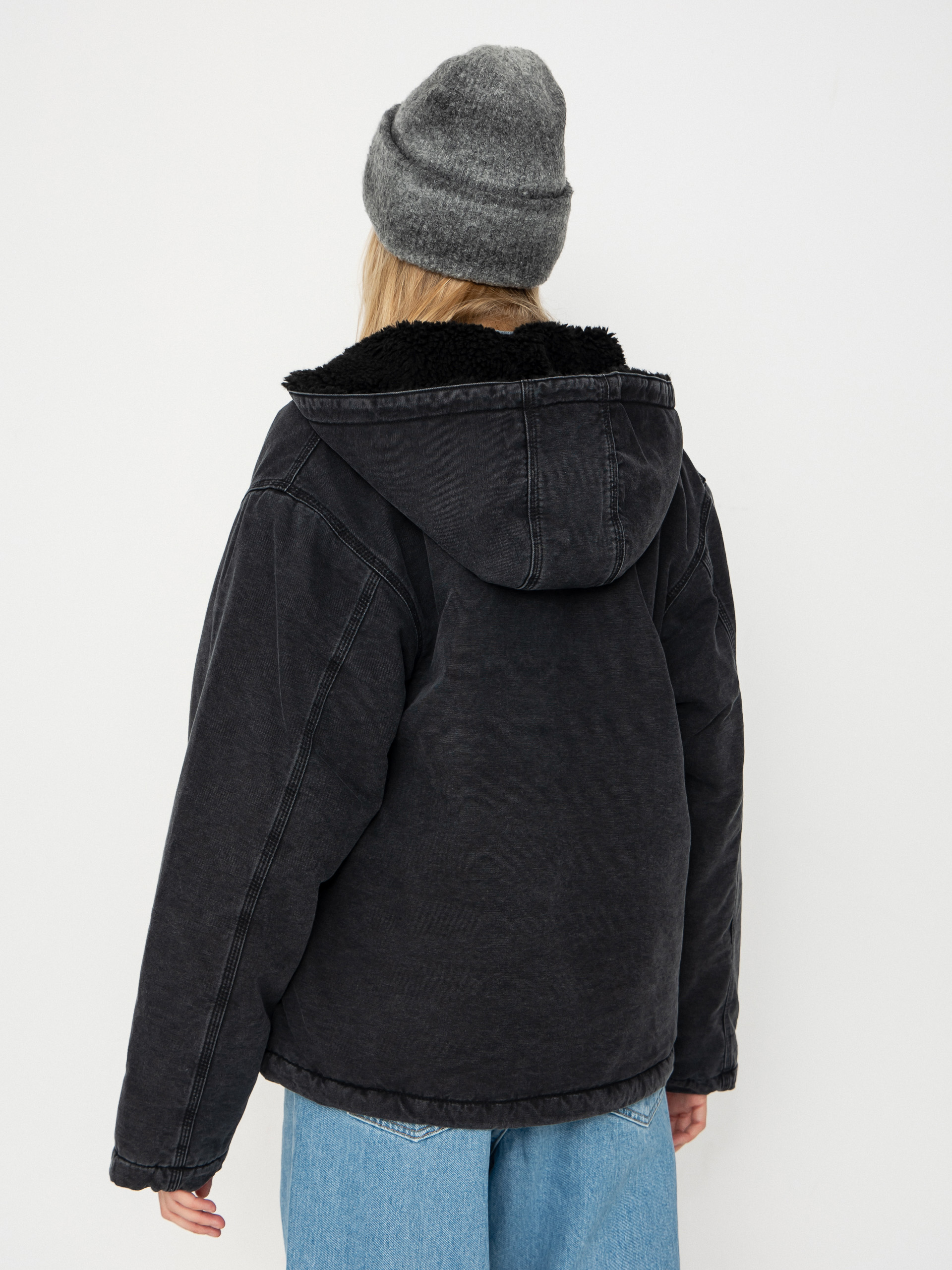Kurtka Carhartt WIP Hooded Mitch Wmn (black)