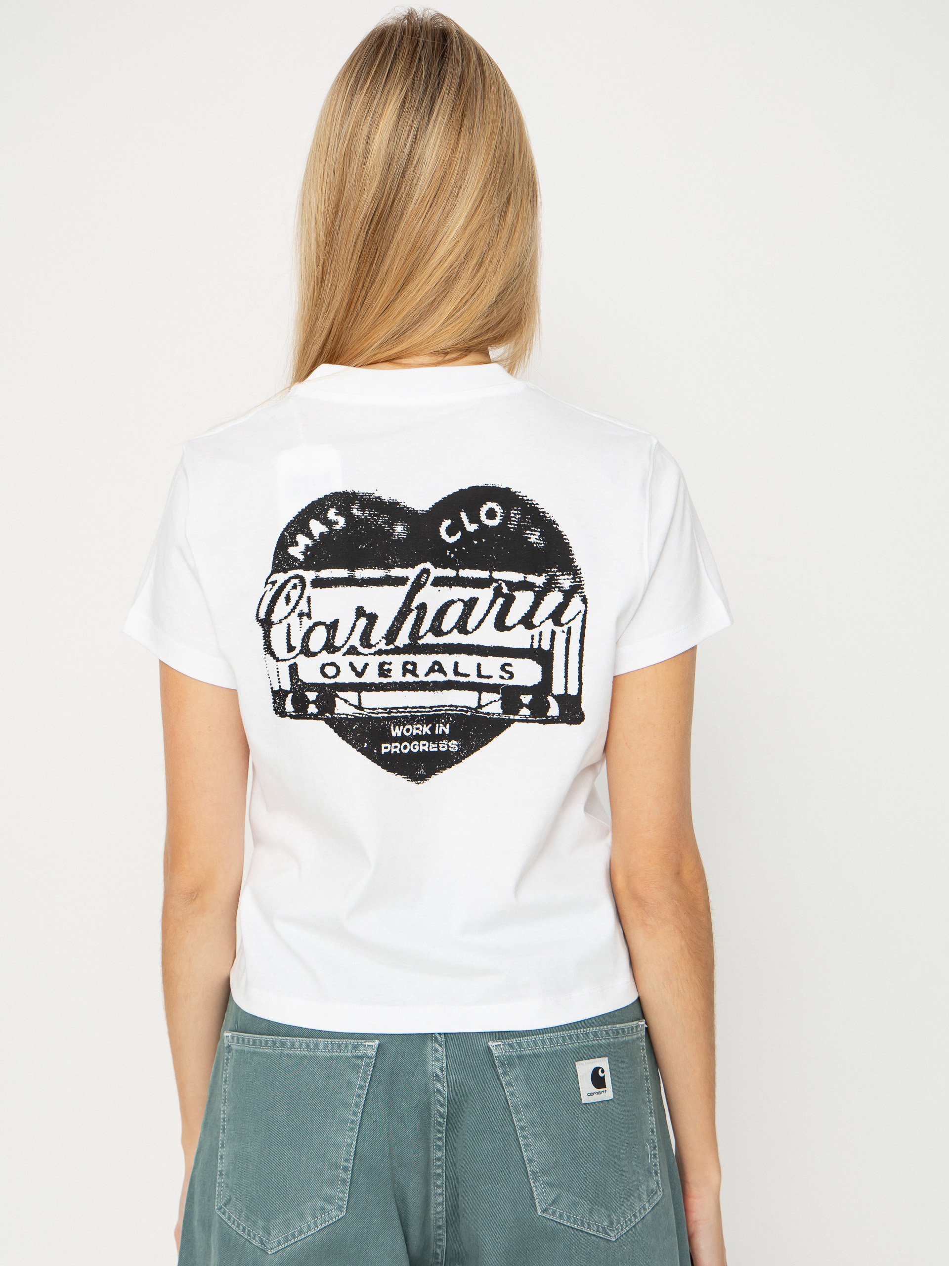 T-shirt Carhartt WIP Garble Wmn (white)
