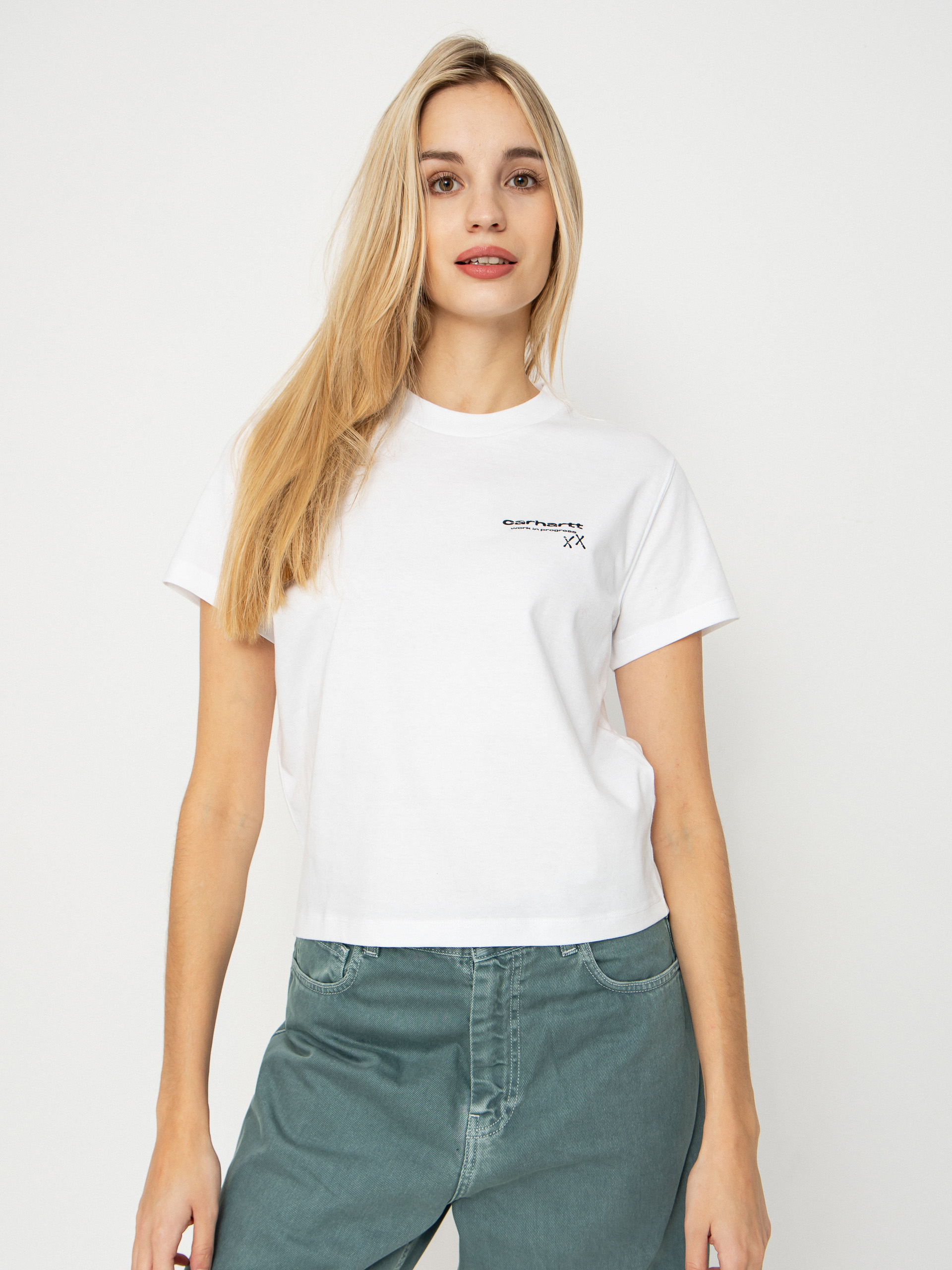 T-shirt Carhartt WIP Garble Wmn (white)