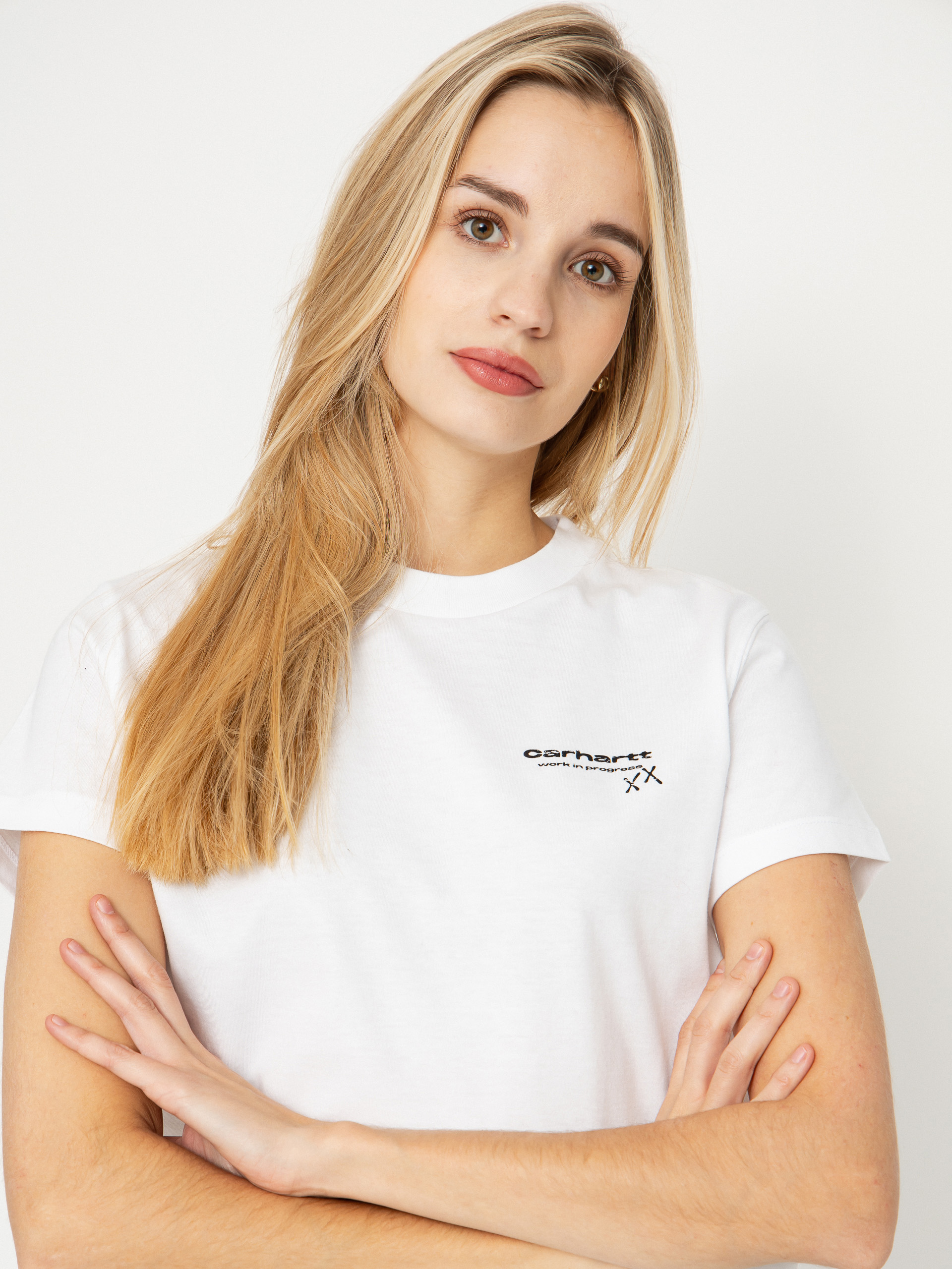 T-shirt Carhartt WIP Garble Wmn (white)