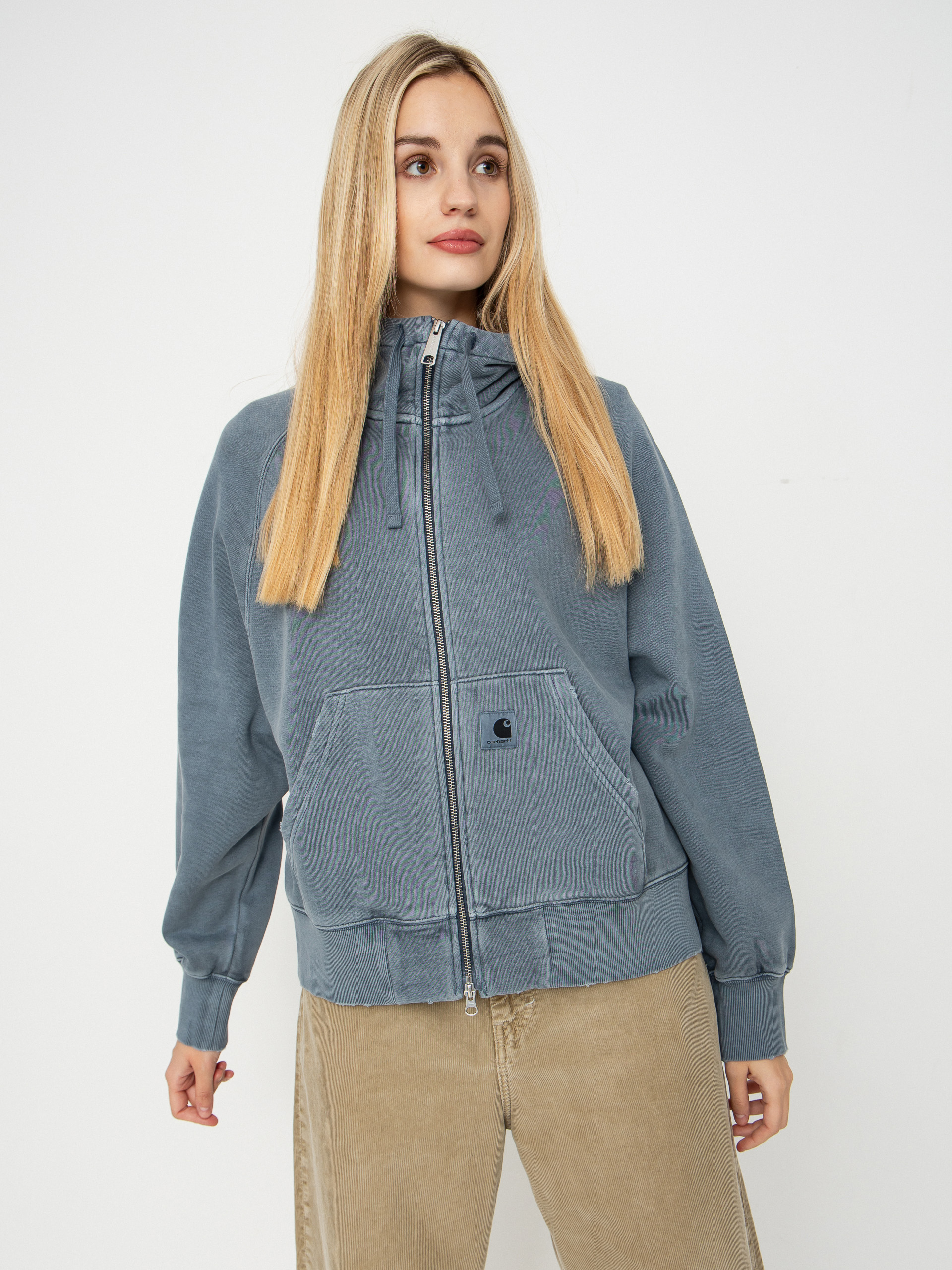 Bluza z kapturem Carhartt WIP Torion ZHD Wmn (office blue)
