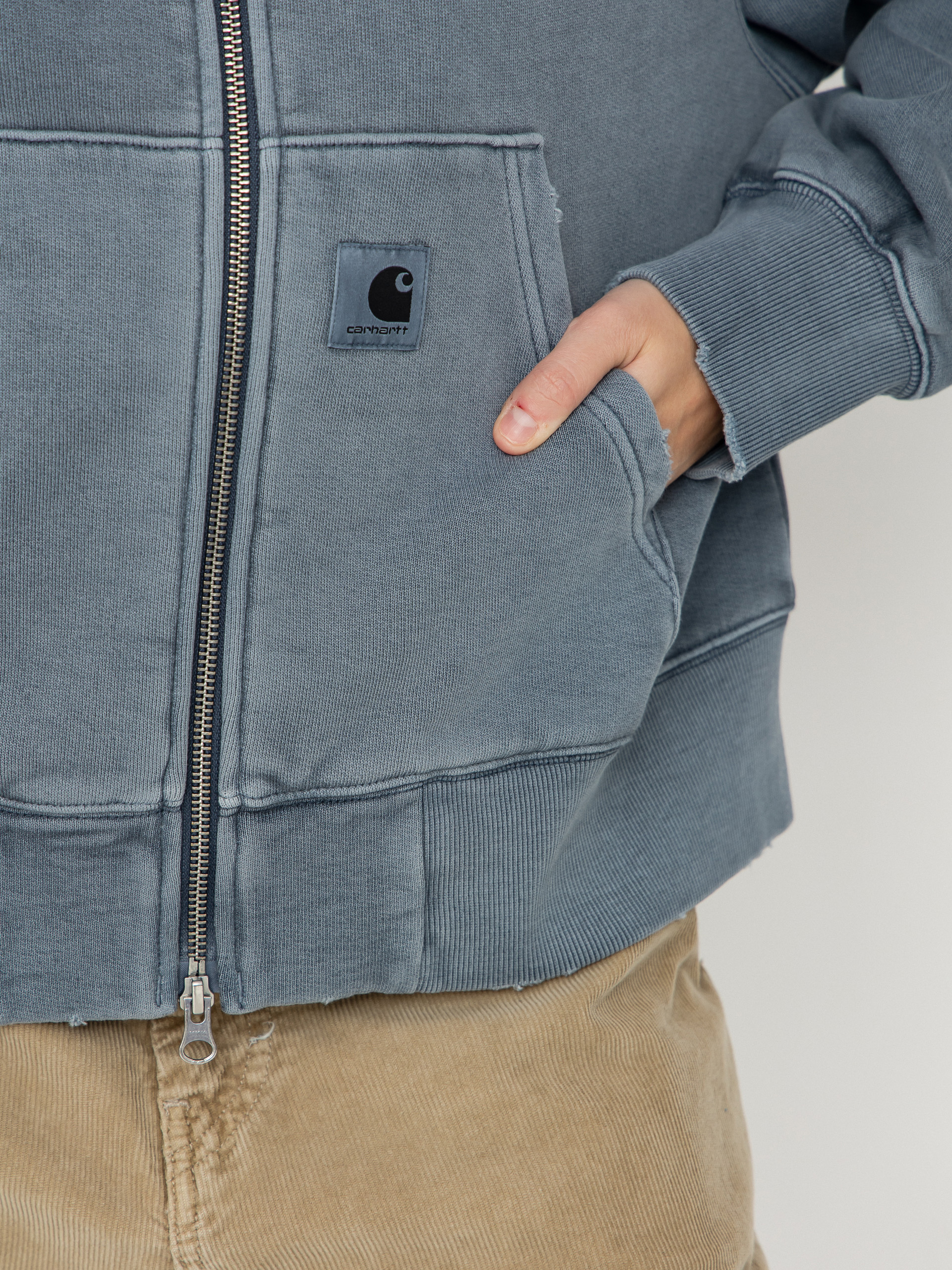 Bluza z kapturem Carhartt WIP Torion ZHD Wmn (office blue)