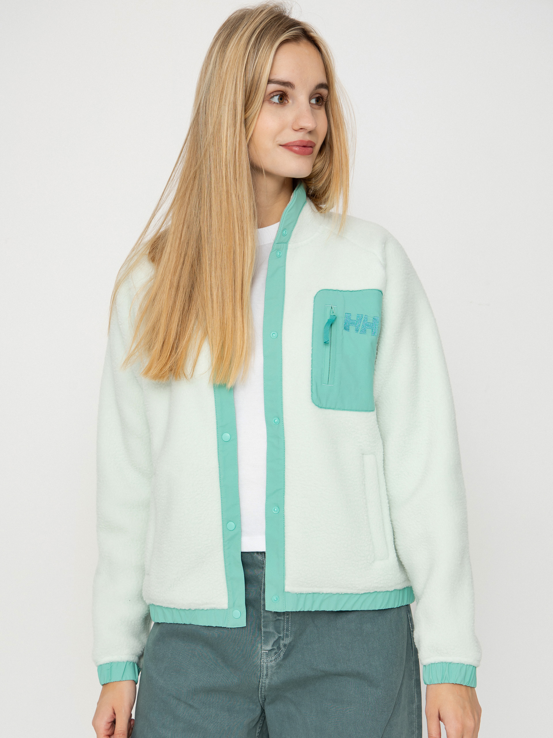Polar Helly Hansen Imperial Pile Snap Wmn (seafoam)