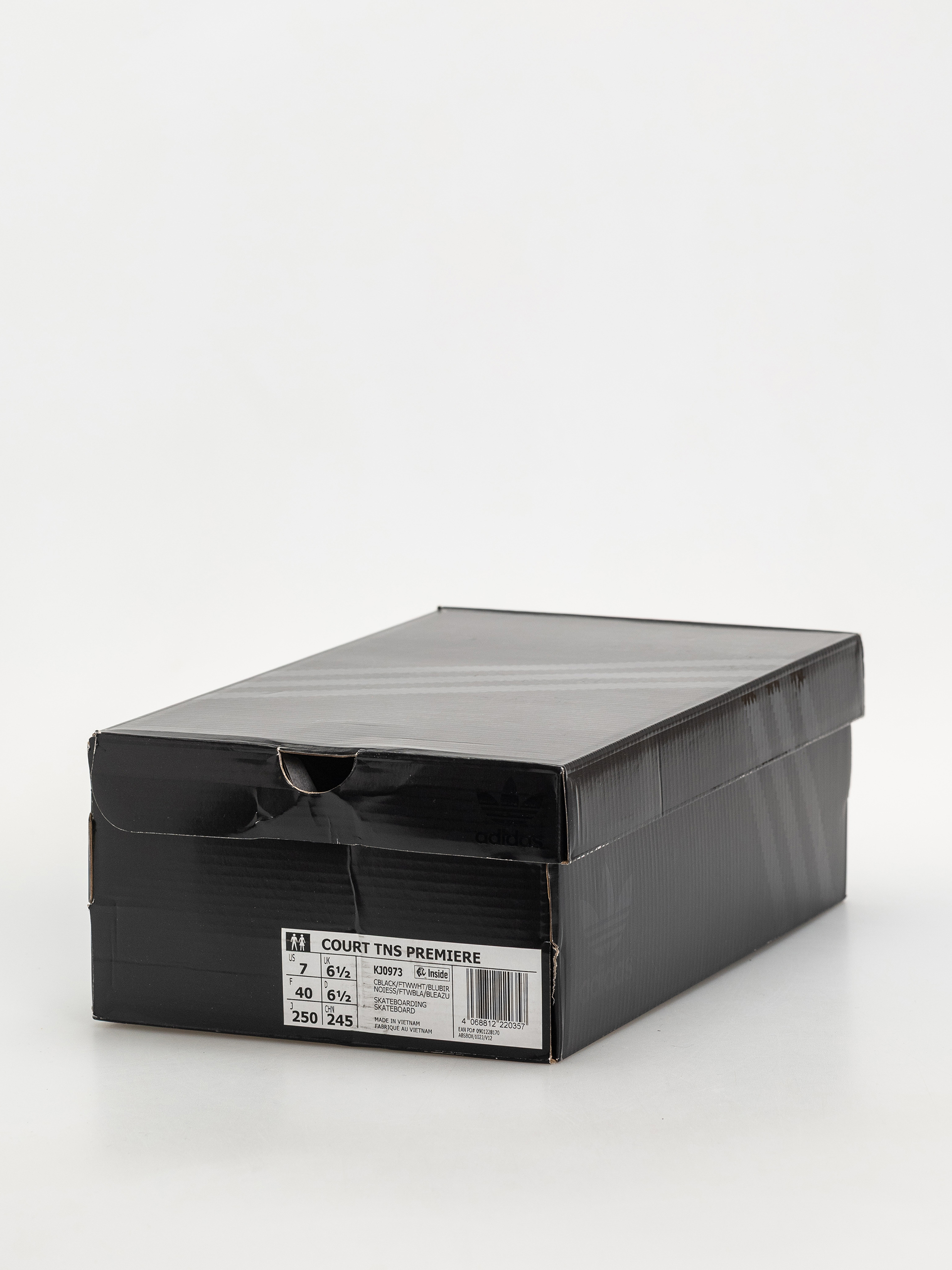 Buty adidas Court Tns Premiere (cblack/ftwwht/blubir)