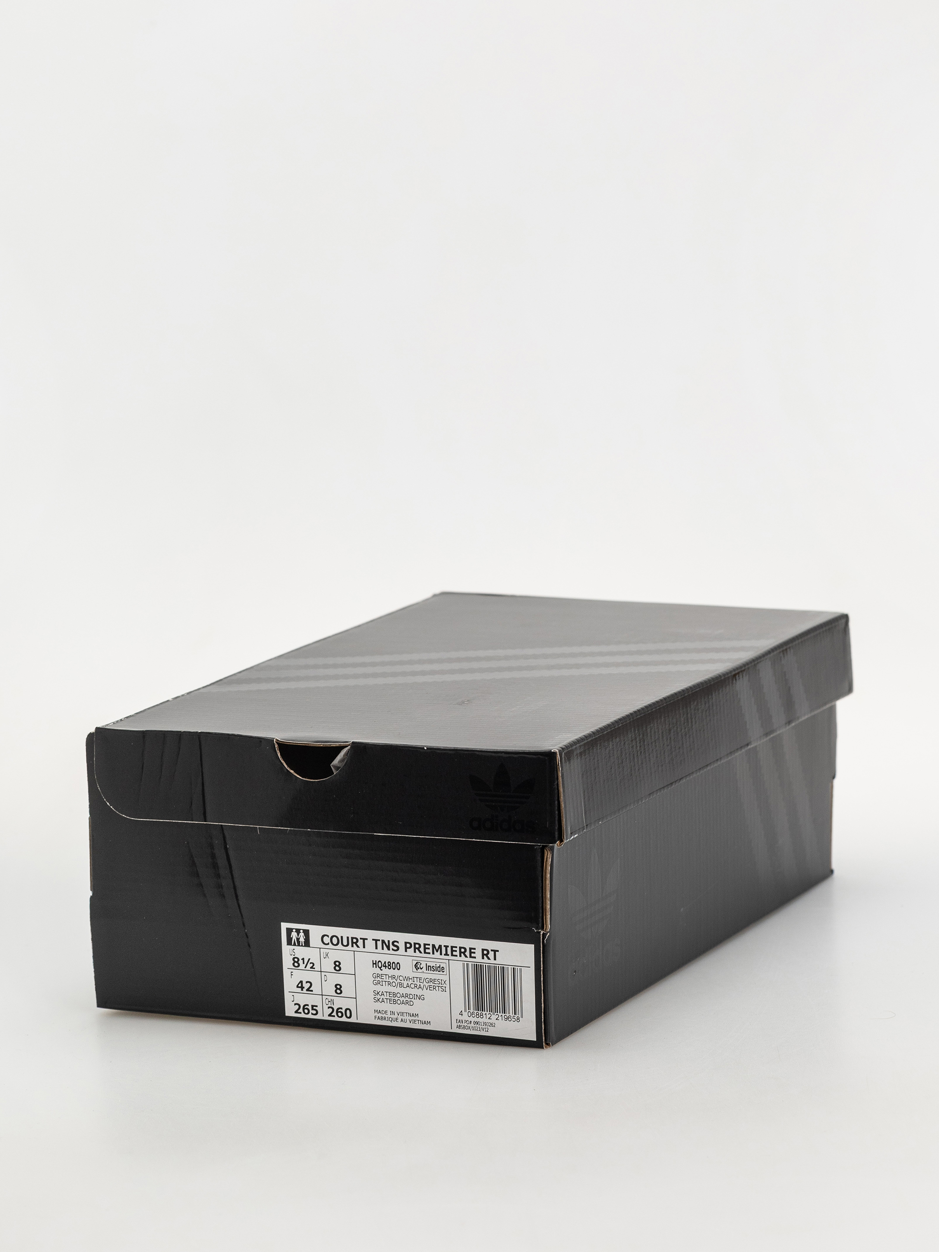 Buty adidas Court Tns Premiere (grethr/cwhite/gresix)