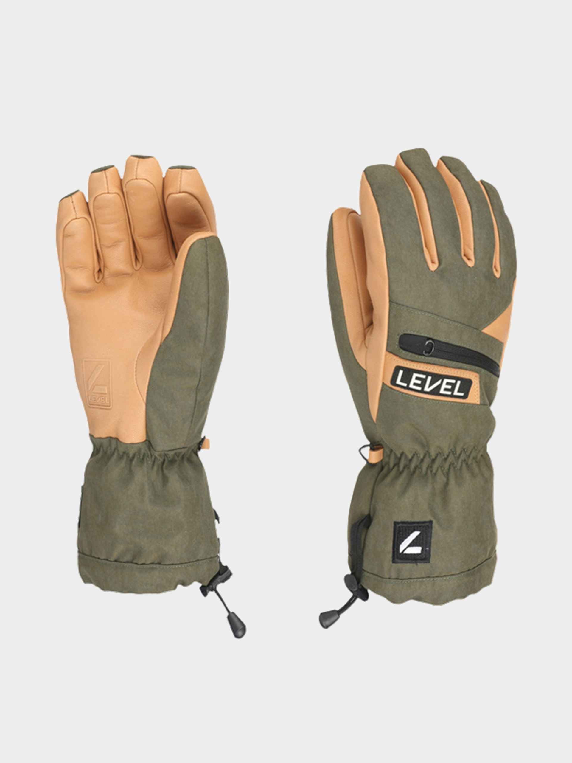 Ru0119kawice Level Switchback (olive green)
