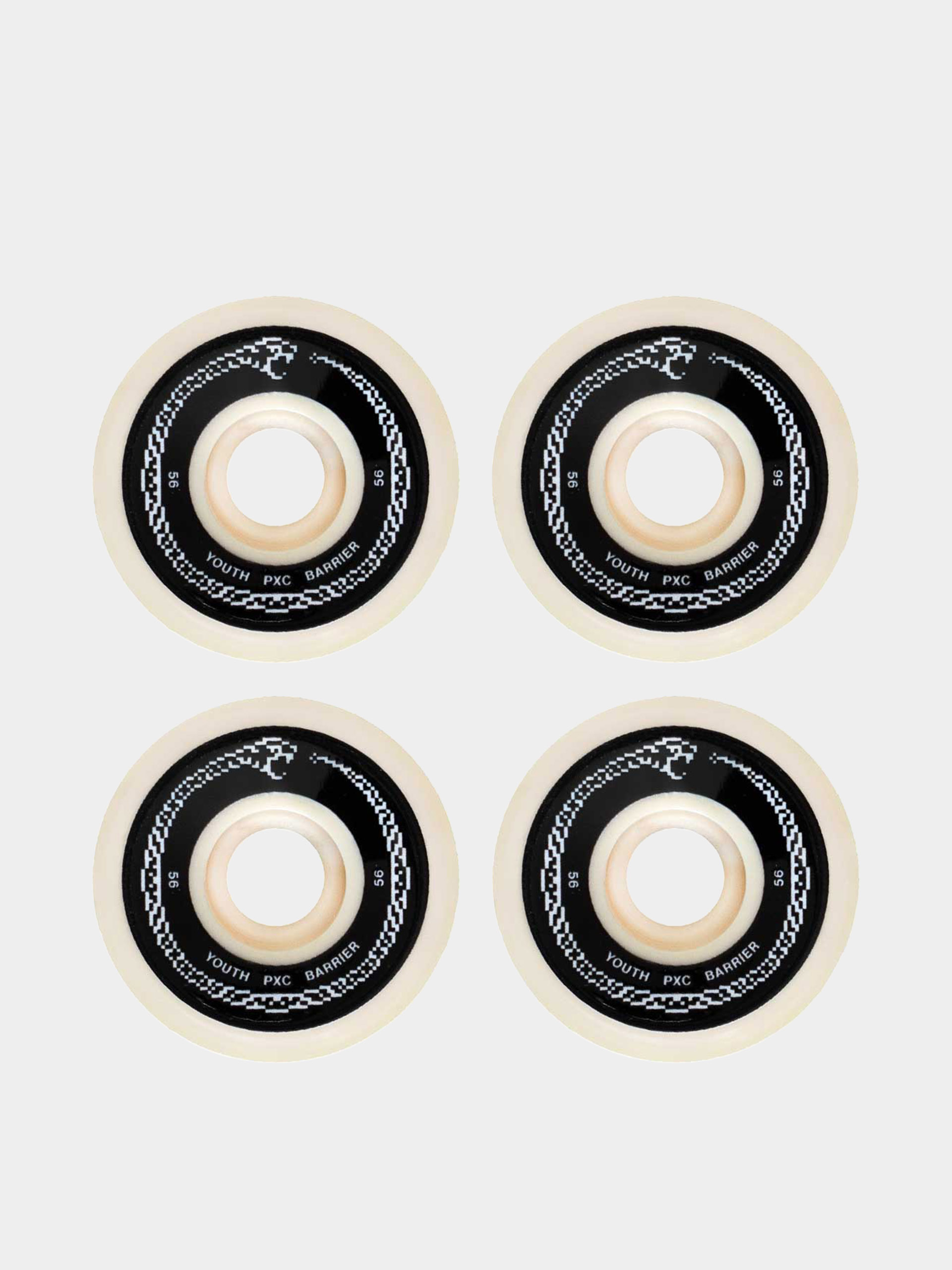 Kółka Youth Skateboards Pxc X Barrier (white/black)