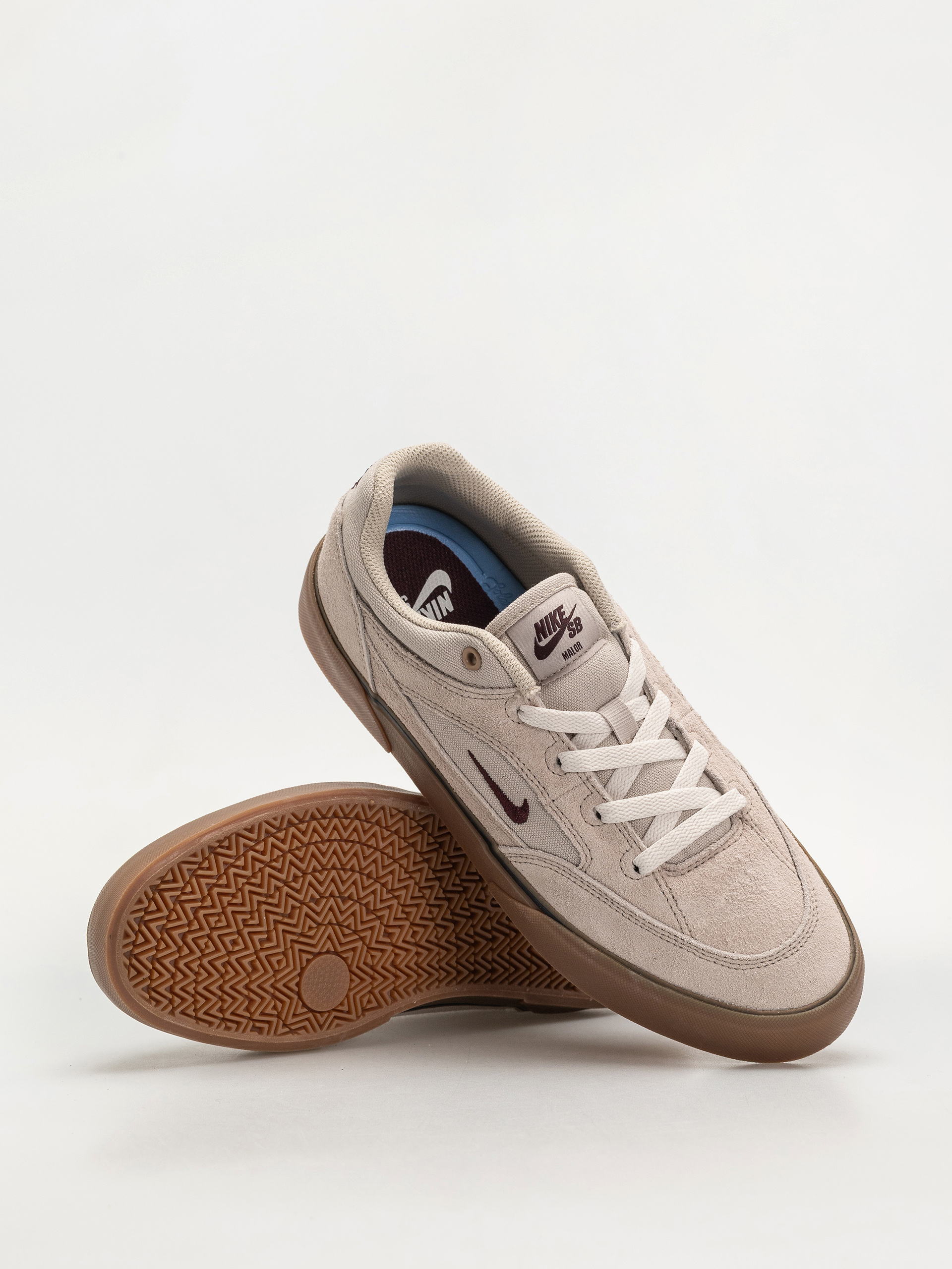 Buty Nike SB Malor (cream ii/burgundy crush phantom)
