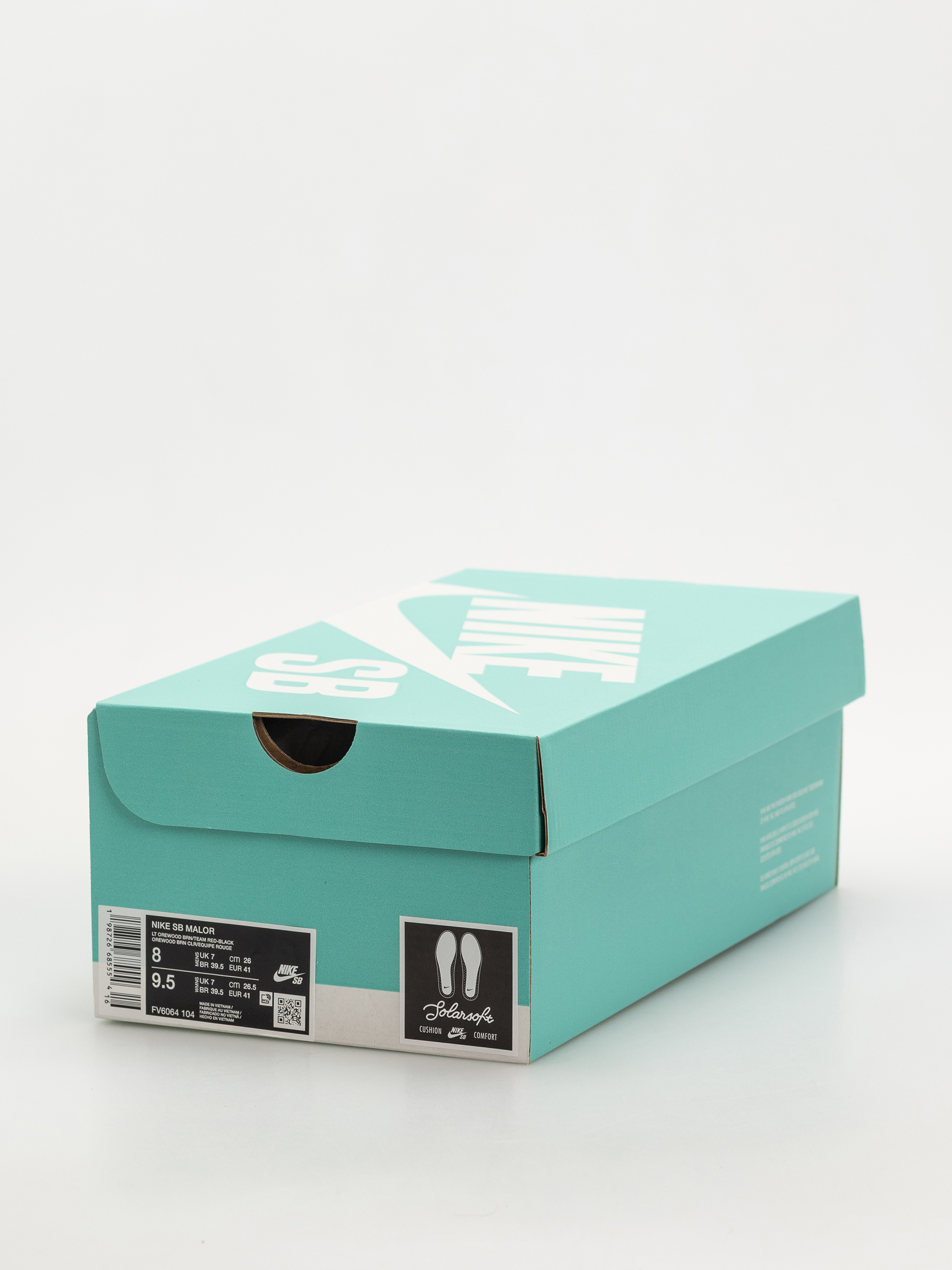 Buty Nike SB Malor (lt orewood brn/team red black)