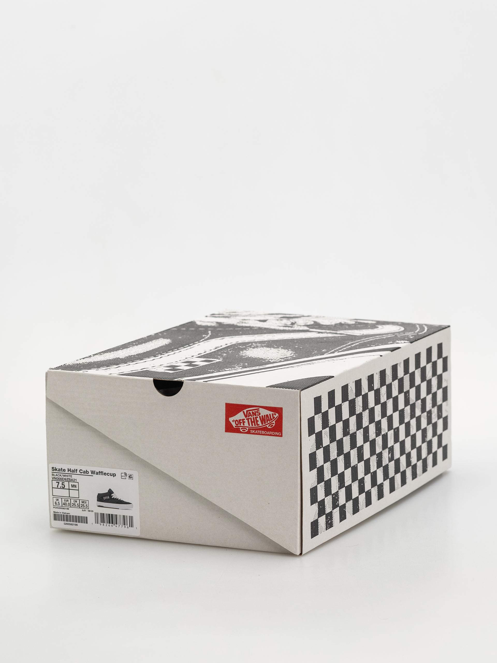 Buty Vans Skate Half Cab Wafflecup (black/white)