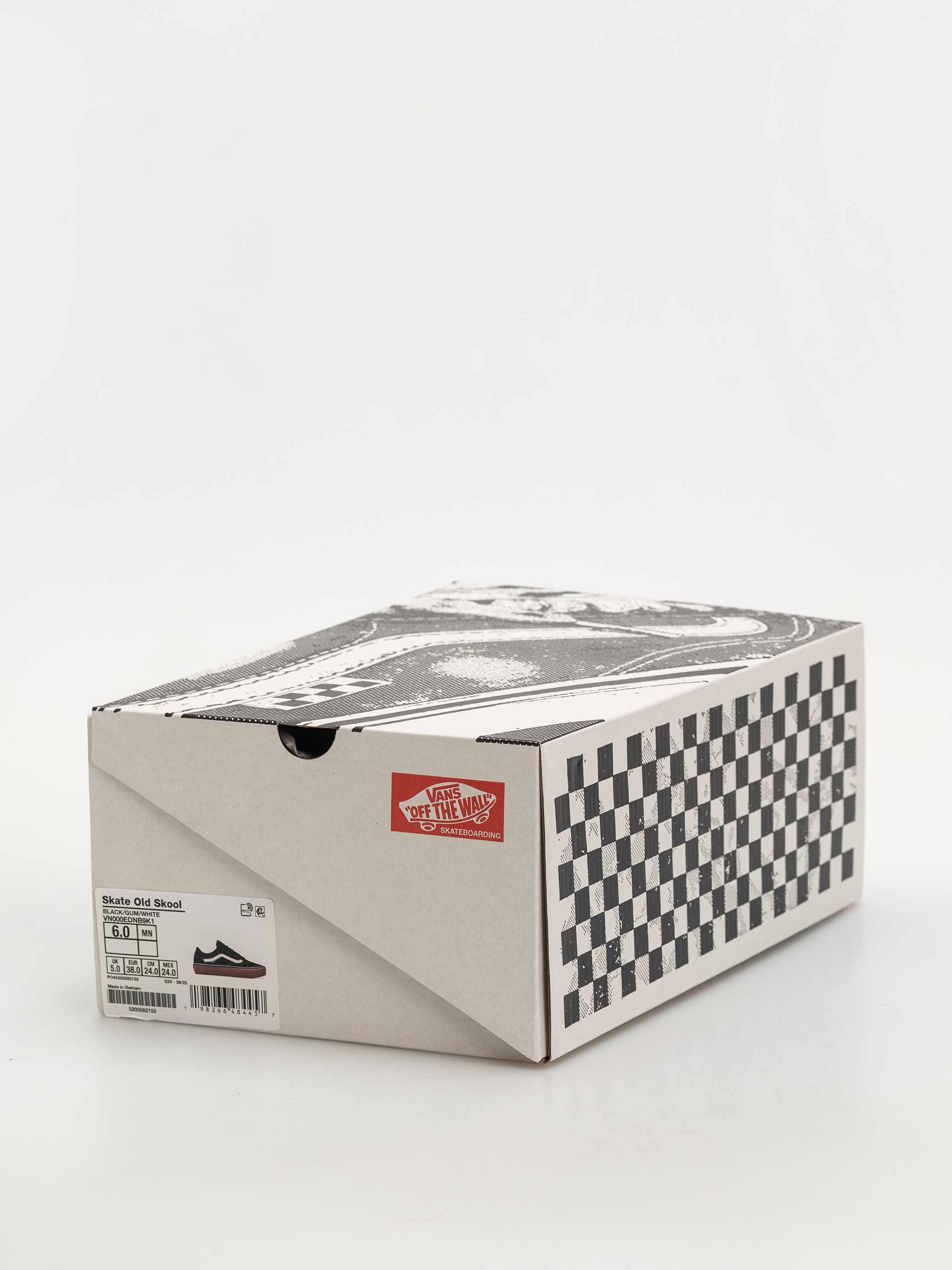 Buty Vans Skate Old Skool (black/gum/white)