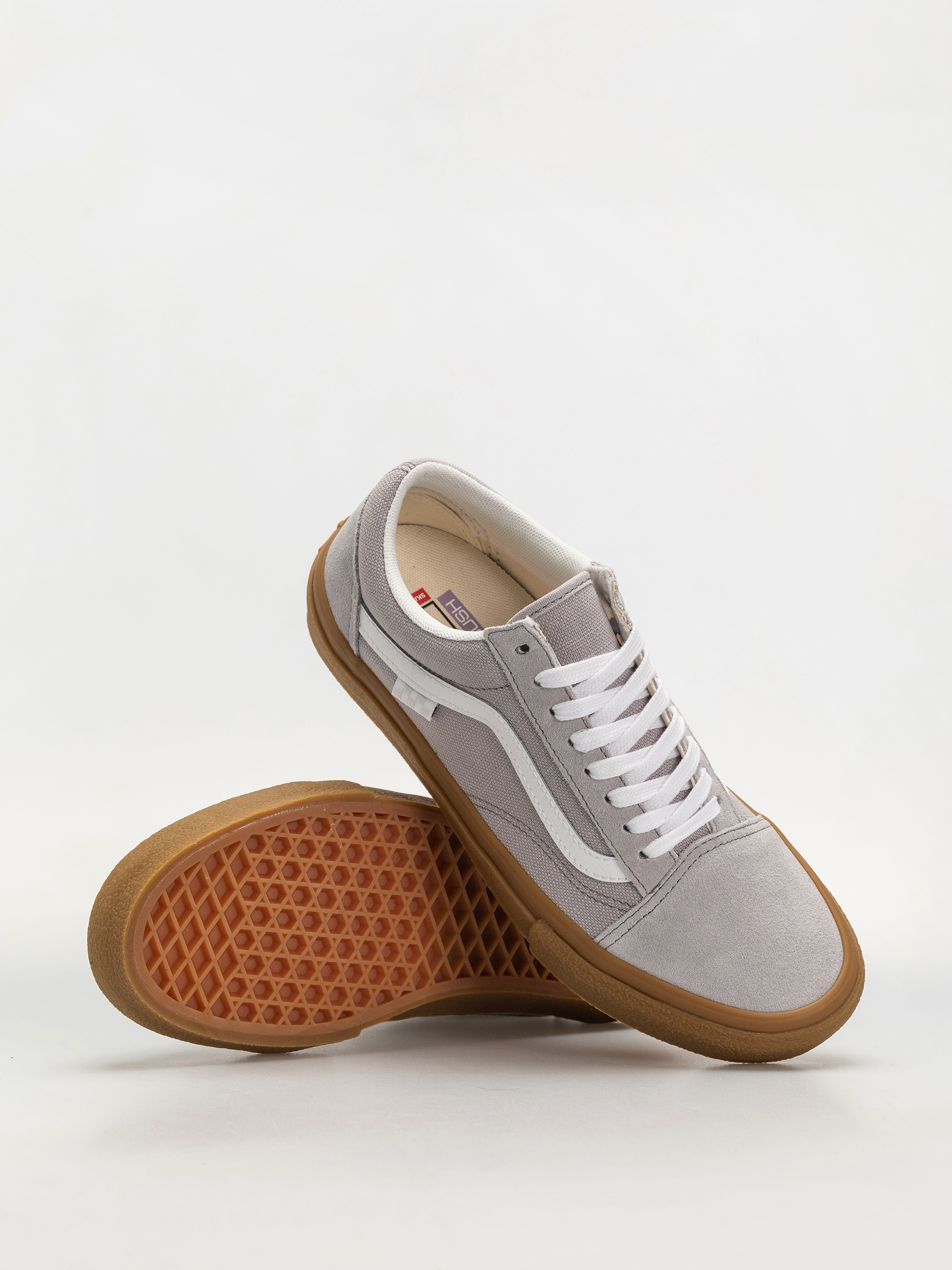 Buty Vans Skate Old Skool (light gray/gum)