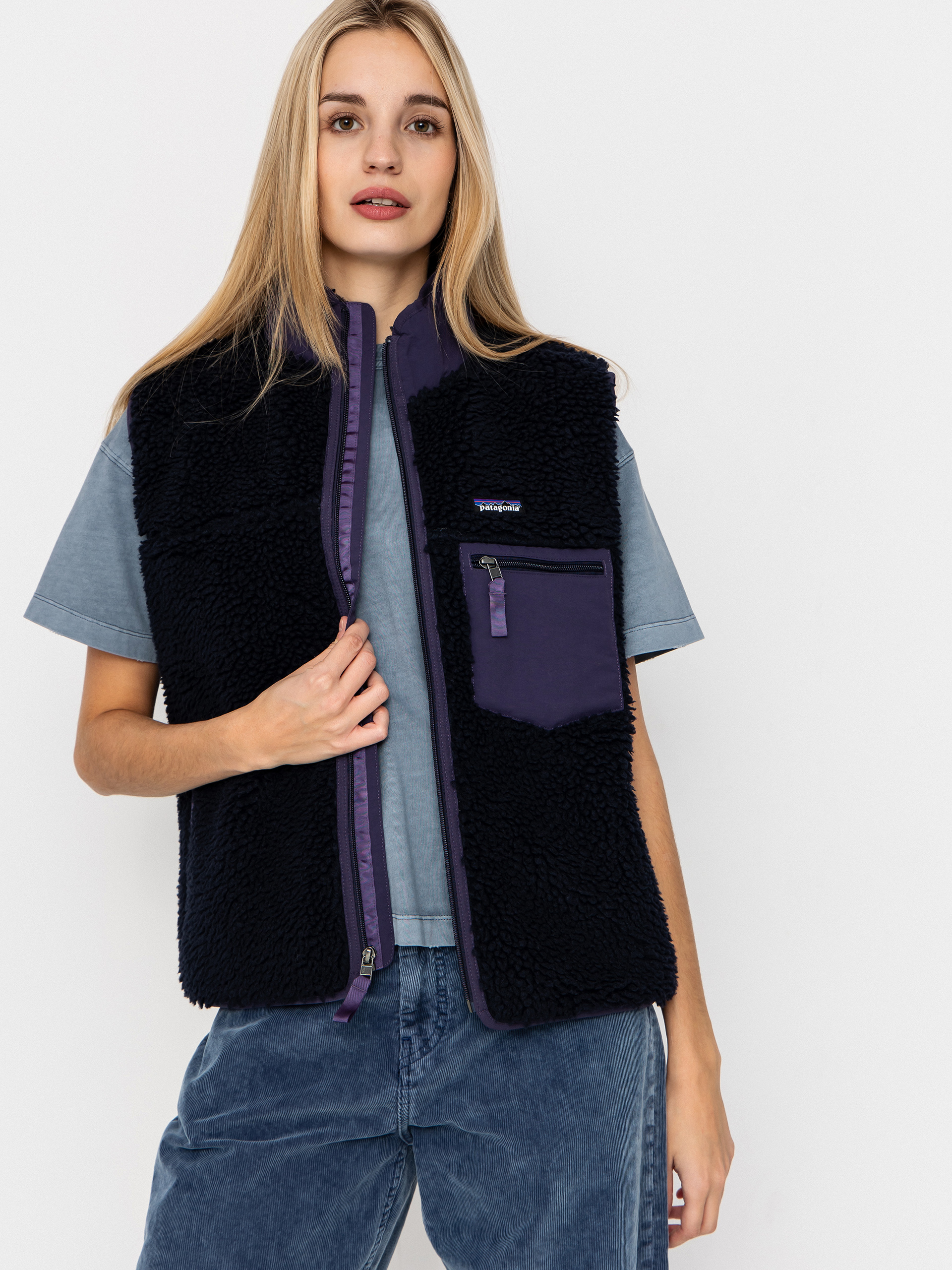 Kamizelka Patagonia Classic Retro X Wmn (sunken blue)