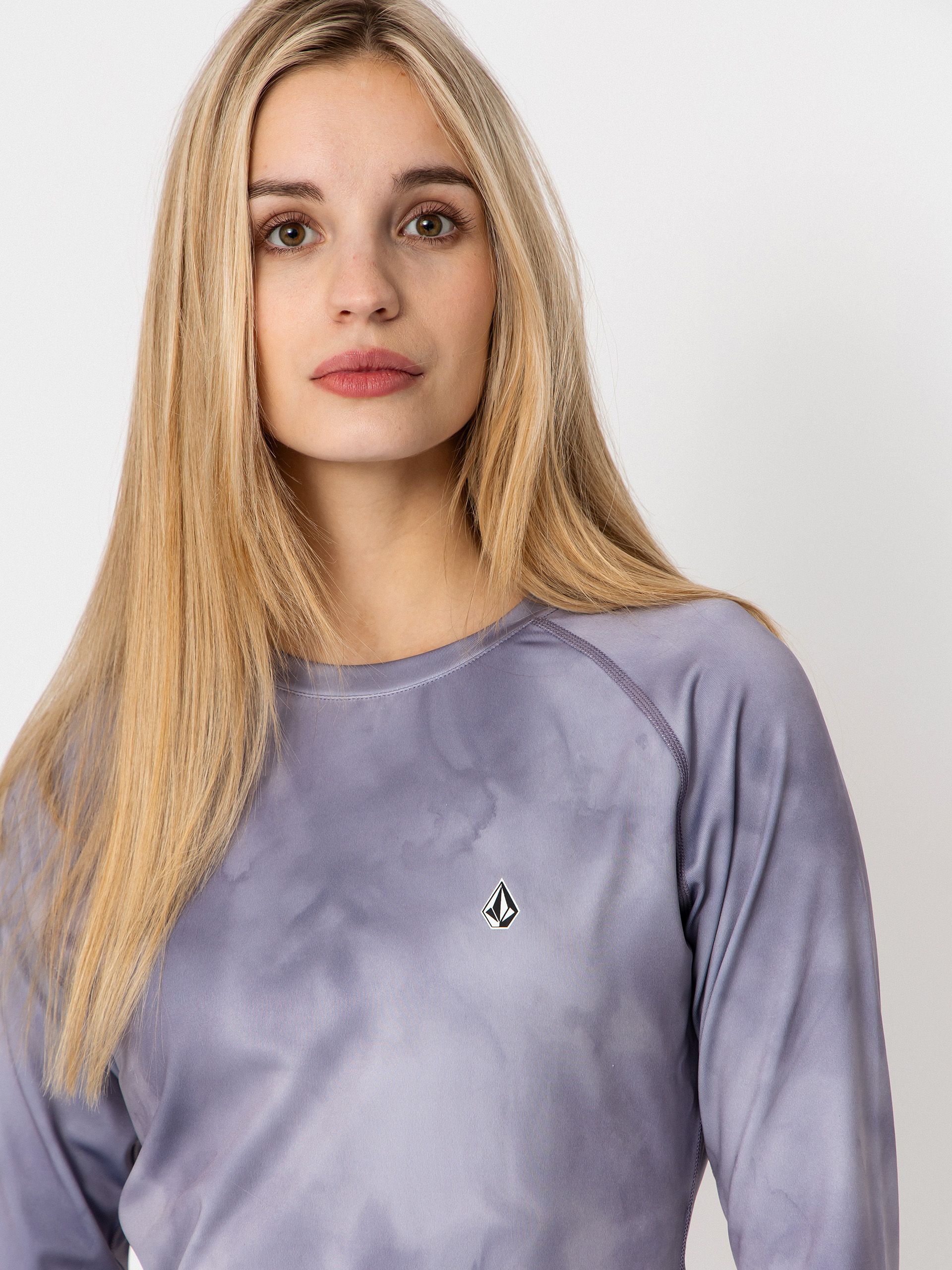 Damski Longsleeve aktywny Volcom V Science Crew (lavender aura)