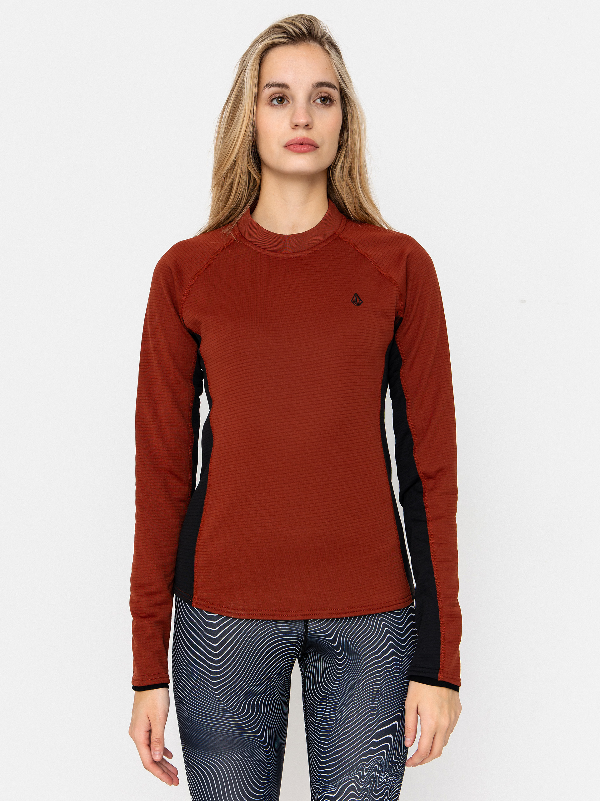 Bluza aktywna Volcom Gridlock Crew Neck Wmn