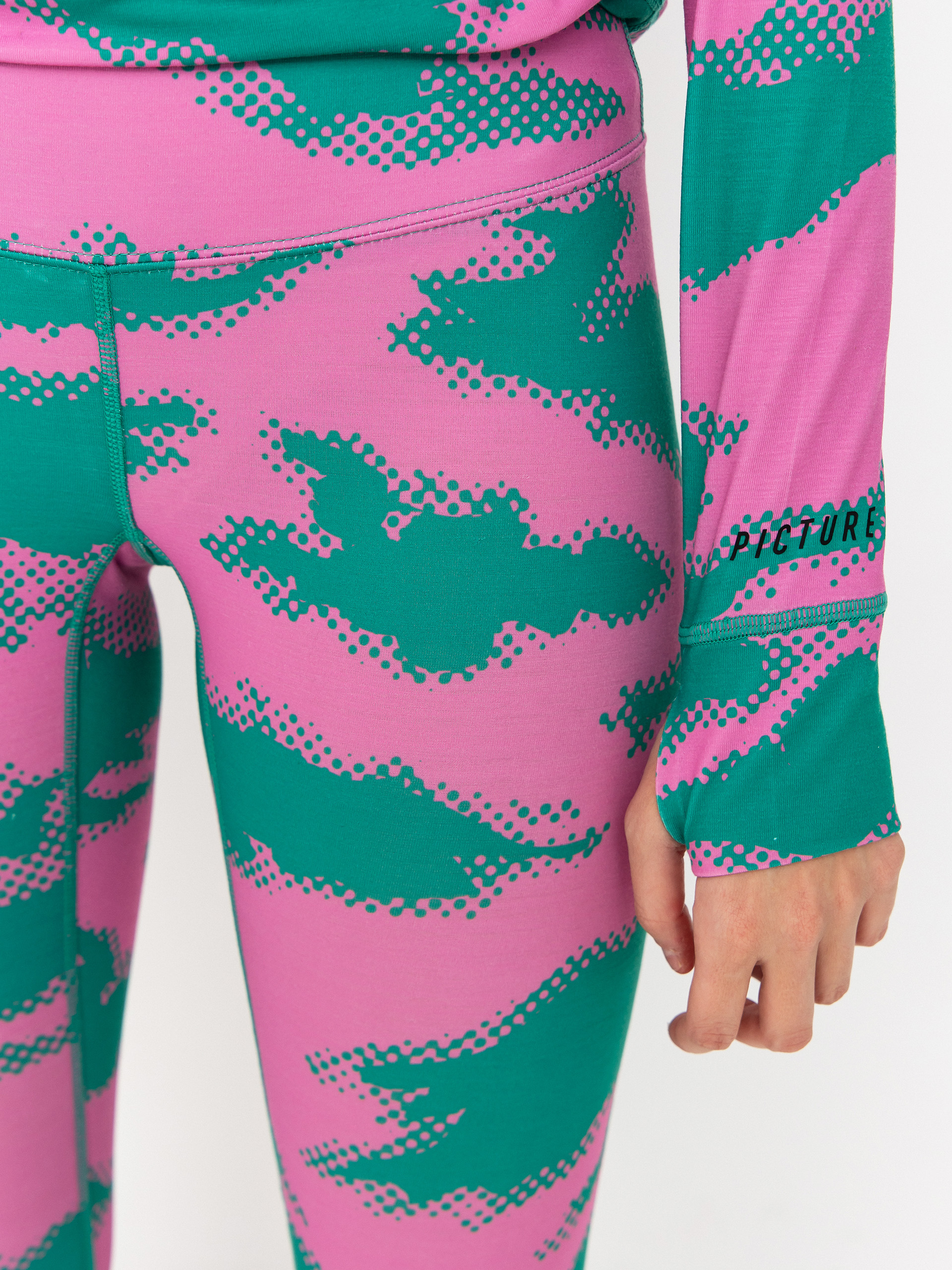 Damskie Legginsy aktywne Picture Milita Printed (retro bliss print)