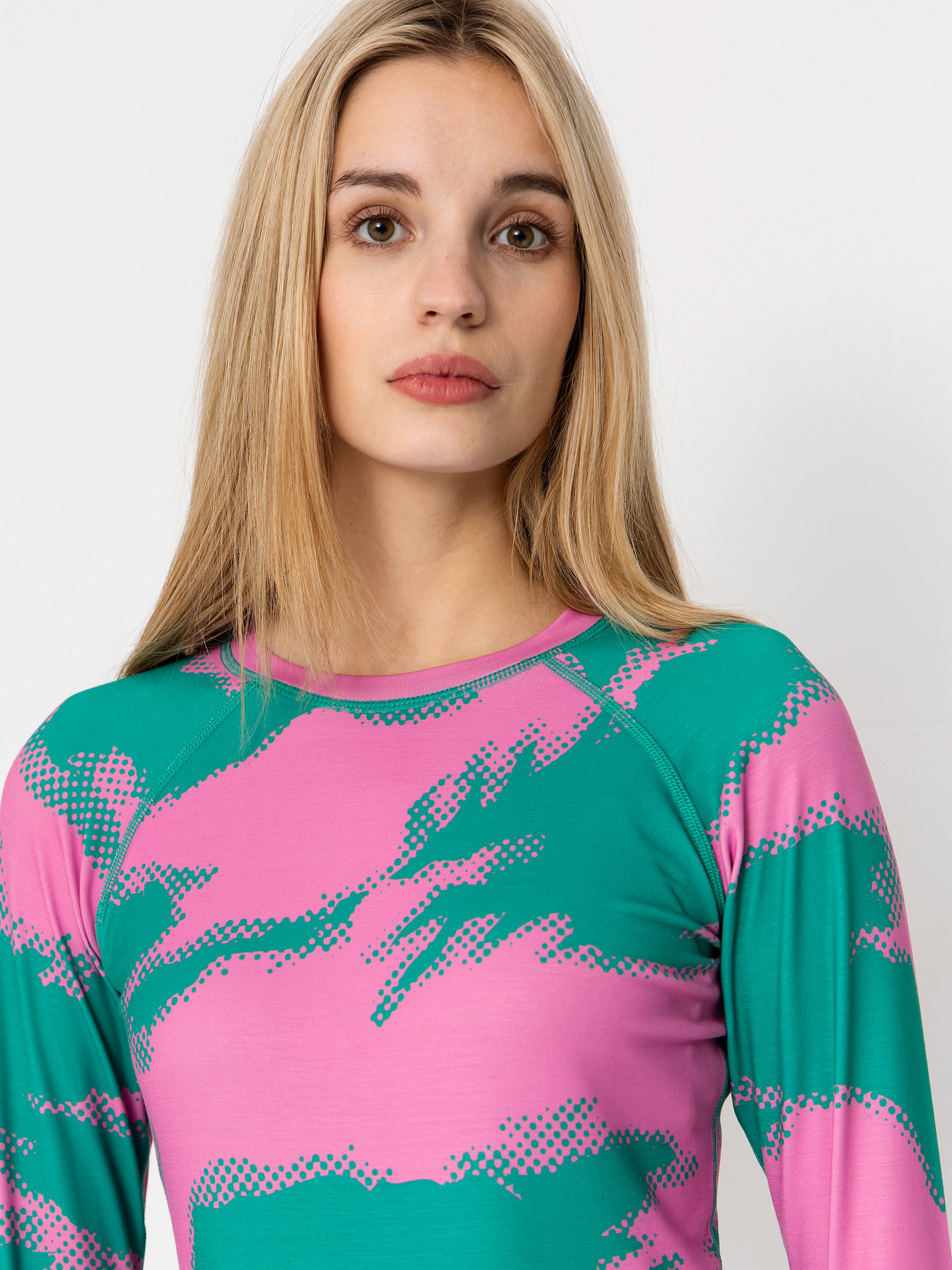 Damski Longsleeve aktywny Picture Milita Printed (retro bliss print)