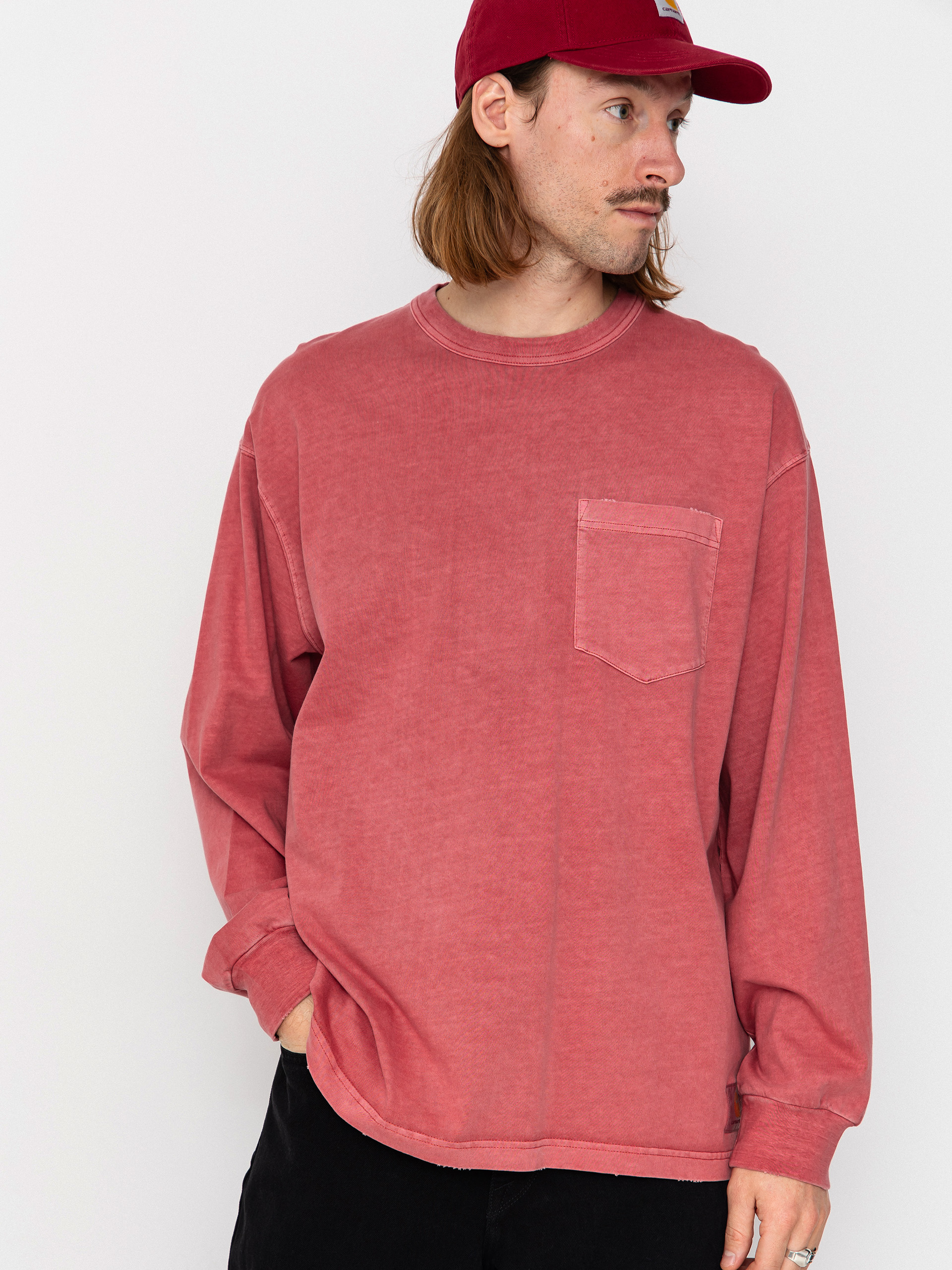 Longsleeve Carhartt WIP Torion Pocket (marsala)
