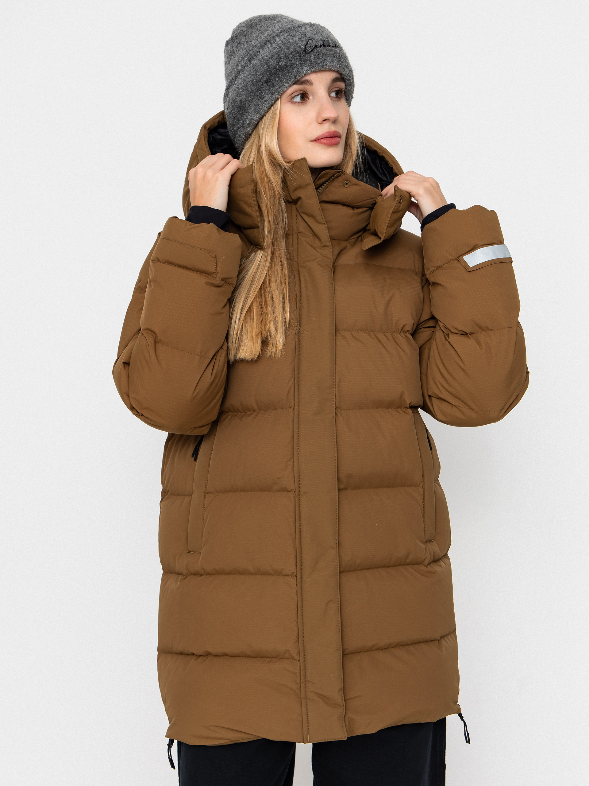 Kurtka Helly Hansen Aspire Puffy Parka Wmn (sepia)