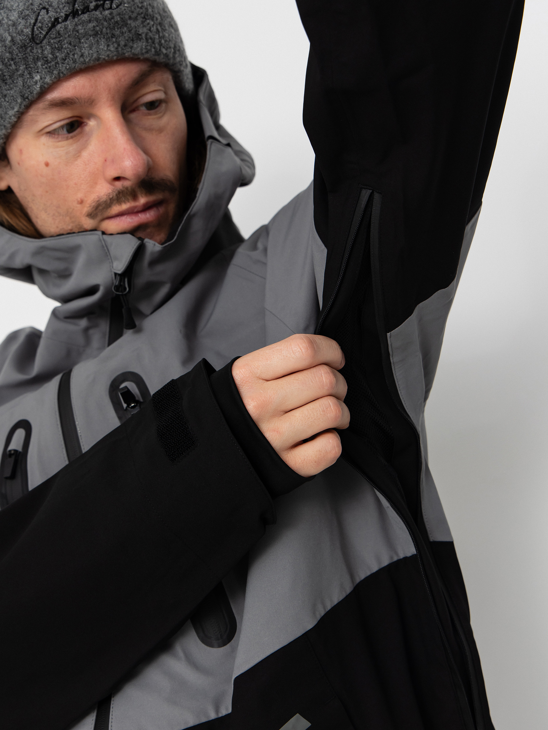 Męska Kurtka snowboardowa ThirtyTwo Tm 3 Recycled (black/grey)