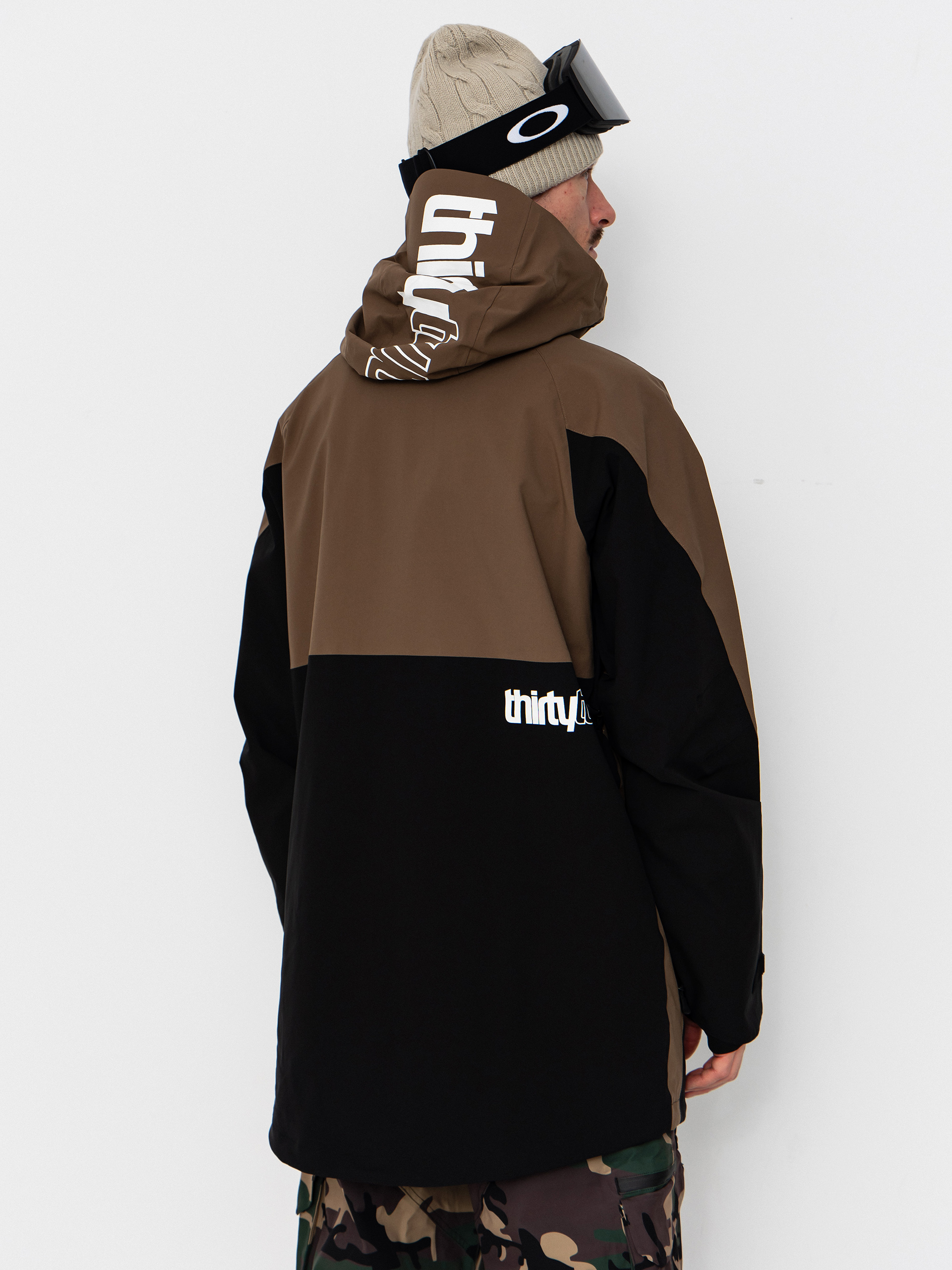 Męska Kurtka snowboardowa ThirtyTwo Deep Creek Parka (tobacco)