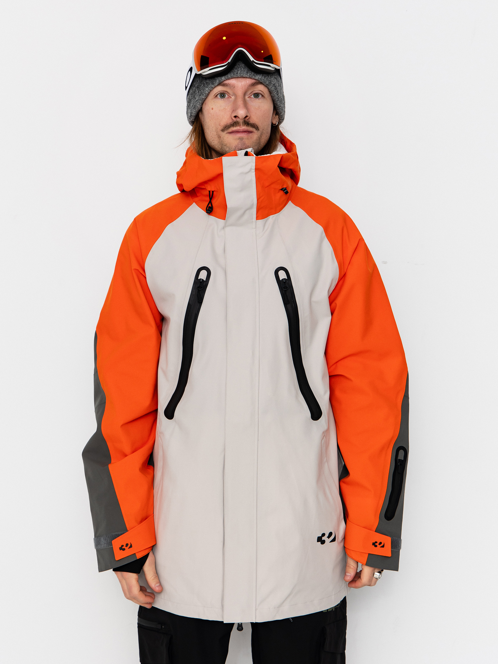Męska Kurtka snowboardowa ThirtyTwo Deep Creek Parka (orange)
