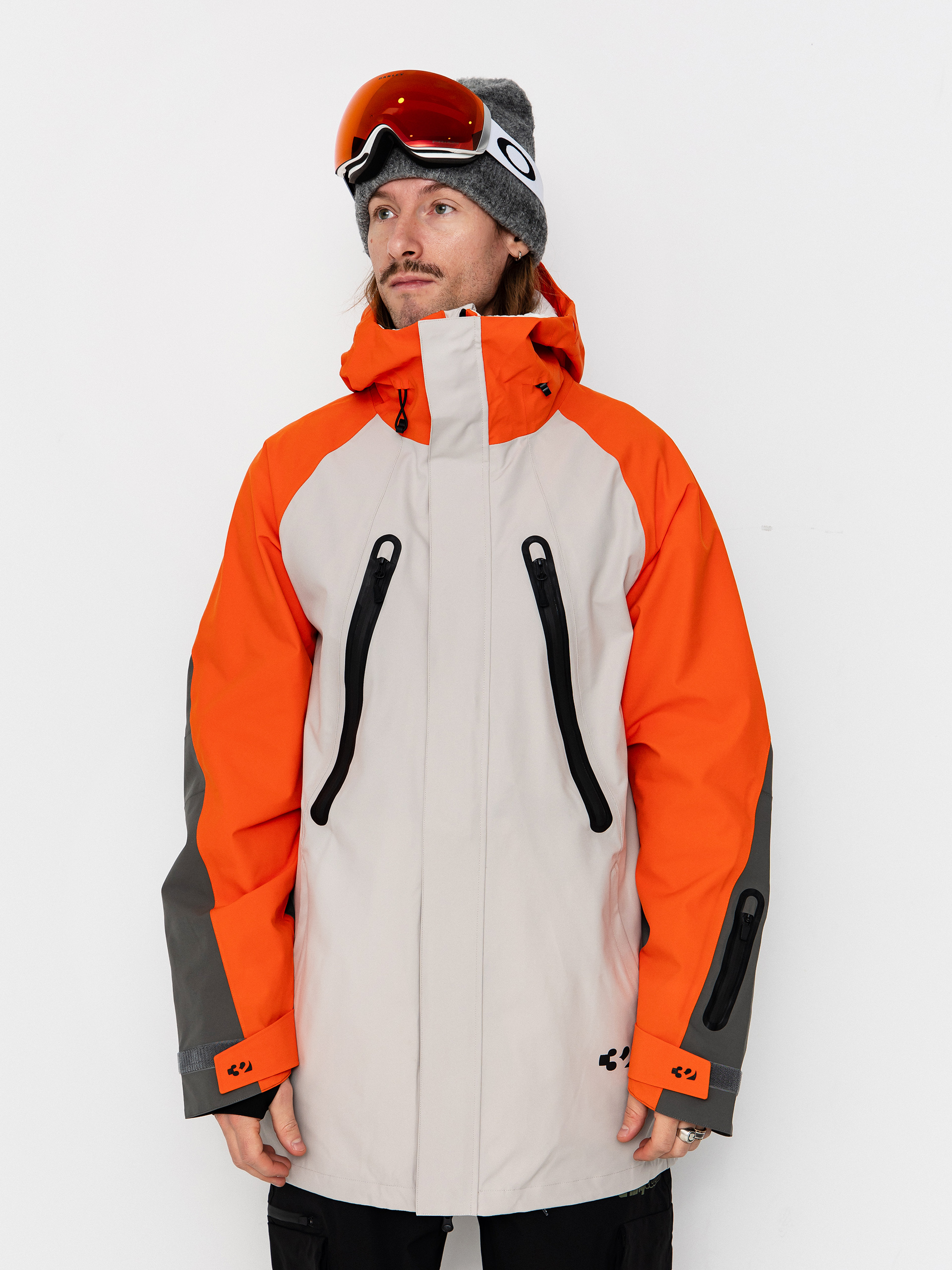 Męska Kurtka snowboardowa ThirtyTwo Deep Creek Parka (orange)