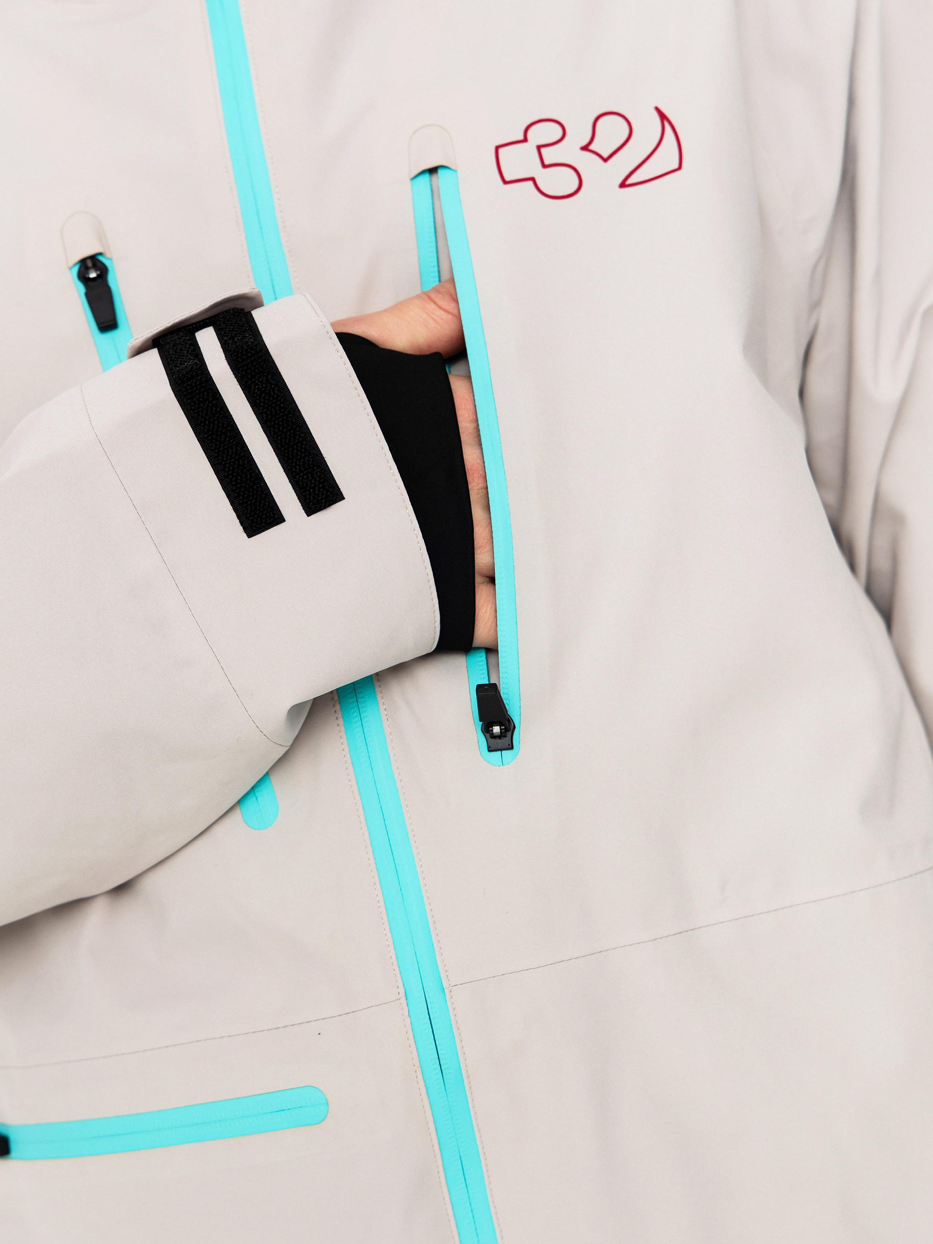 Męska Kurtka snowboardowa ThirtyTwo Tm Recycled (cement)