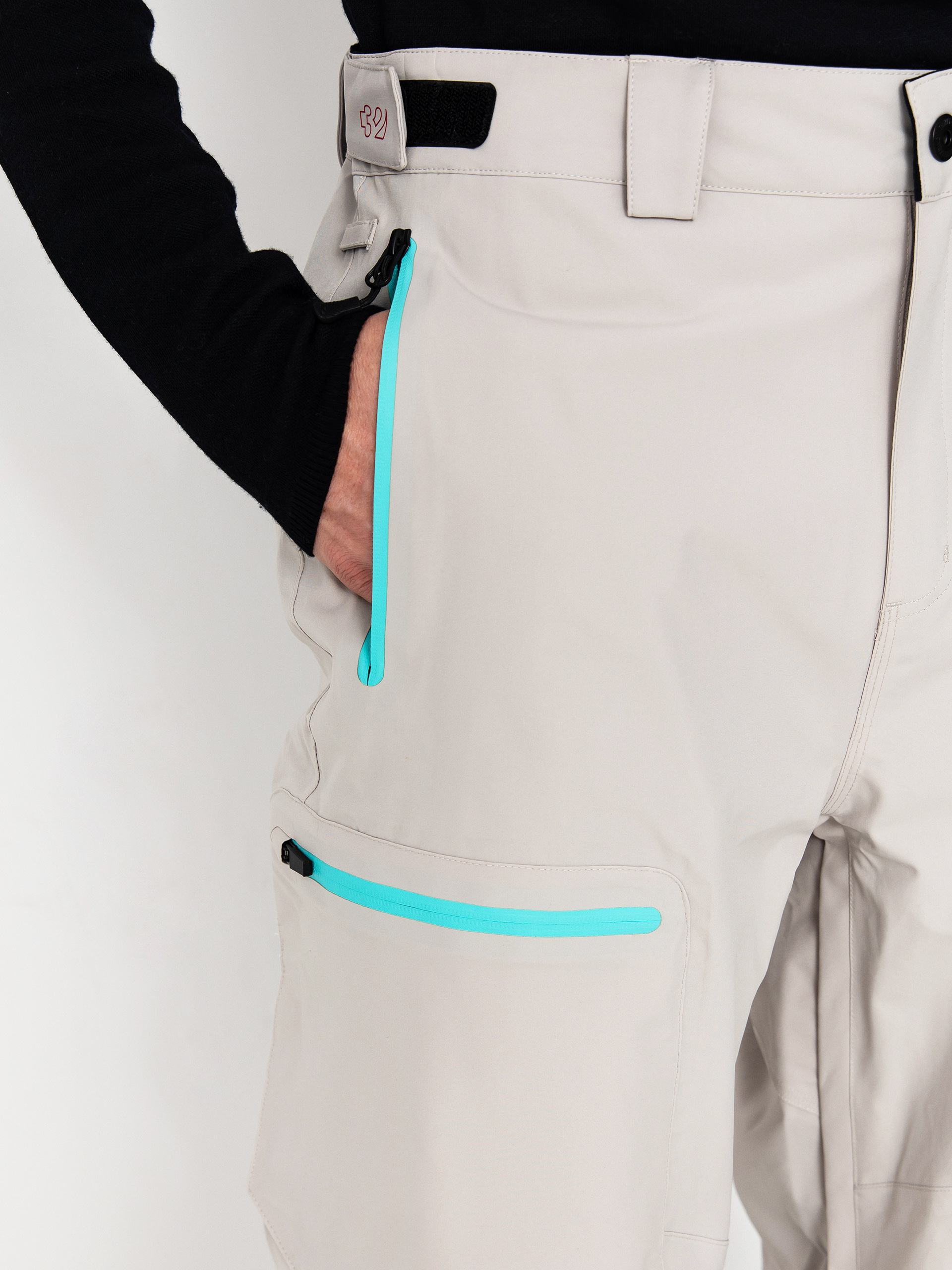 Męskie Spodnie snowboardowe ThirtyTwo Tm Recycled (cement)