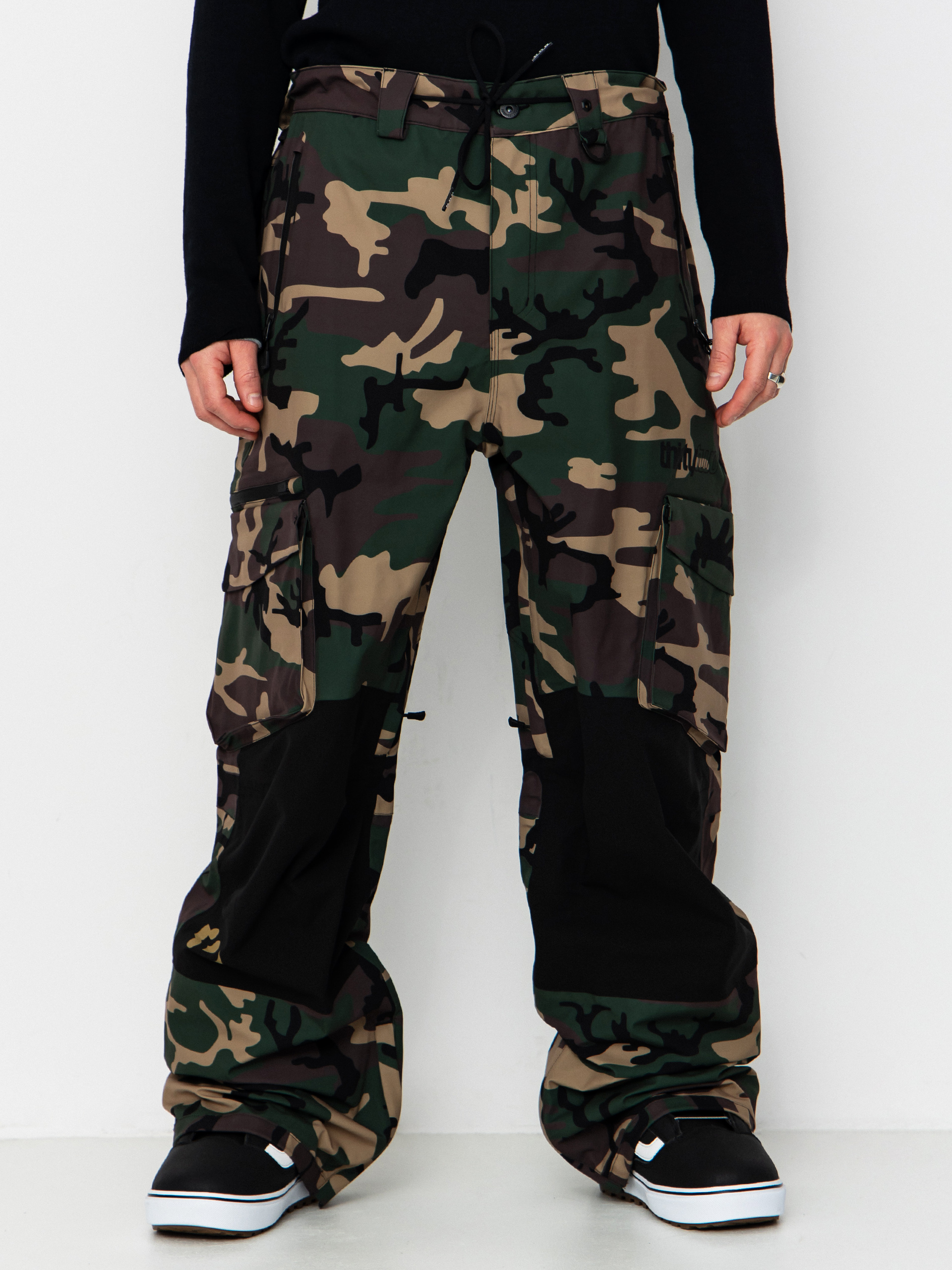 Męskie Spodnie snowboardowe ThirtyTwo Blahzay Cargo (camo)