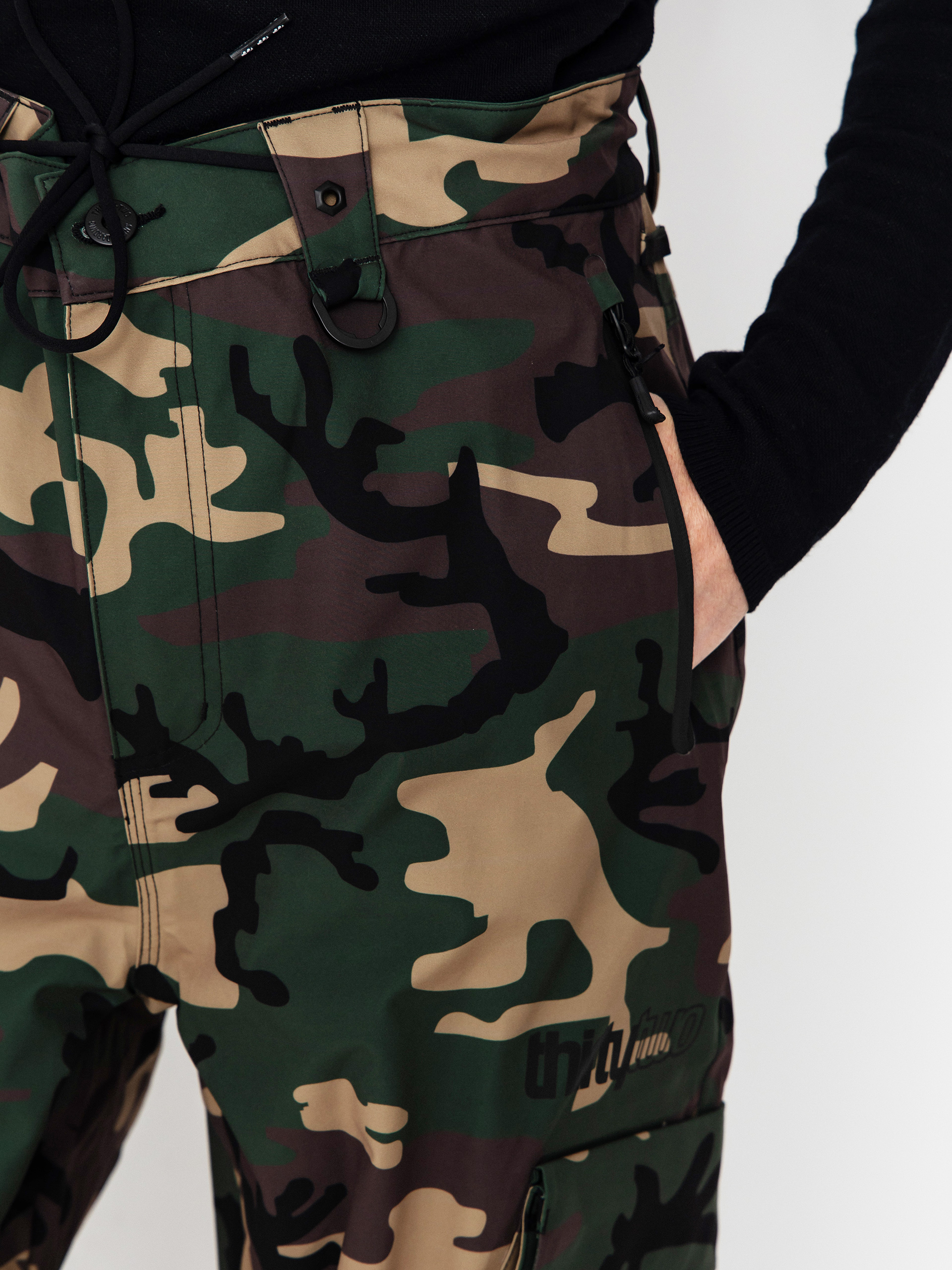 Męskie Spodnie snowboardowe ThirtyTwo Blahzay Cargo (camo)