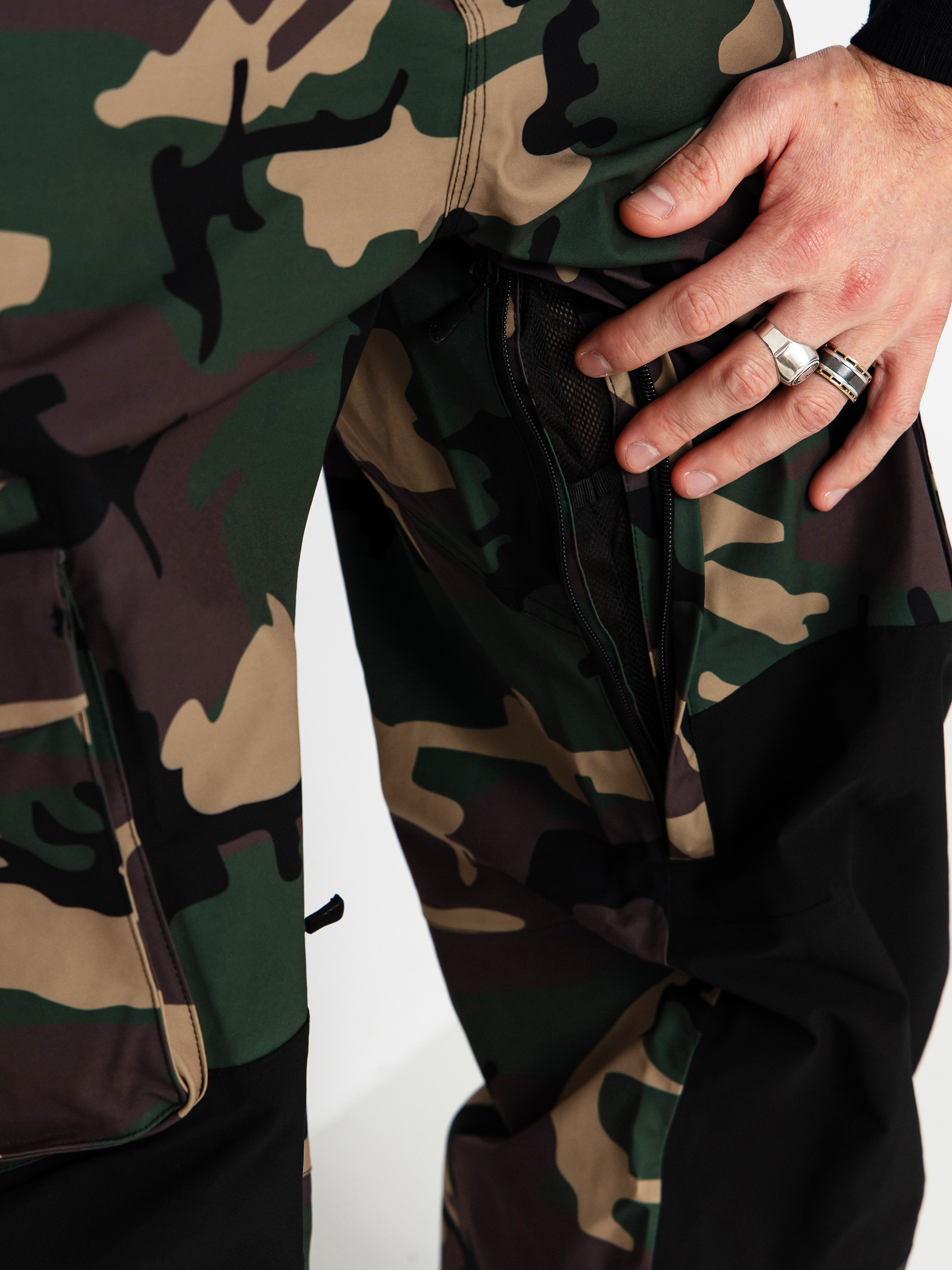 Męskie Spodnie snowboardowe ThirtyTwo Blahzay Cargo (camo)