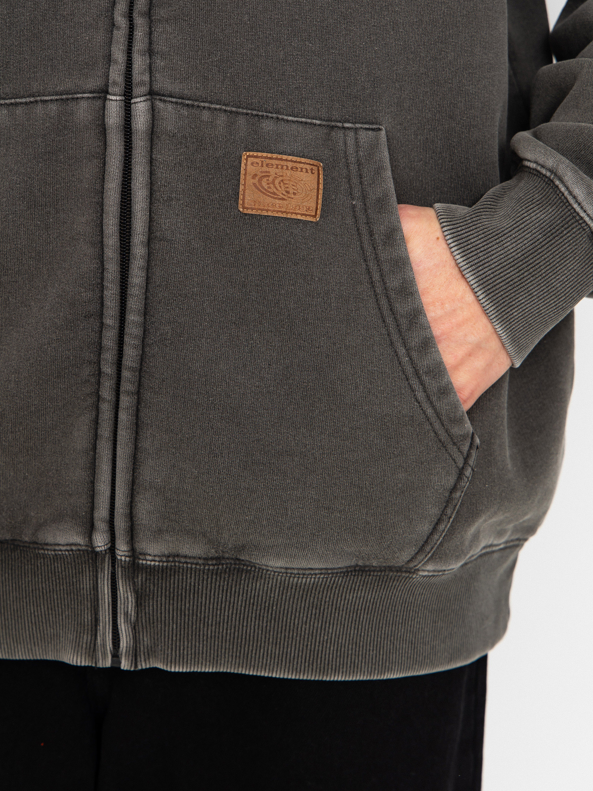 Bluza z kapturem Element Cargo ZHD (off black)