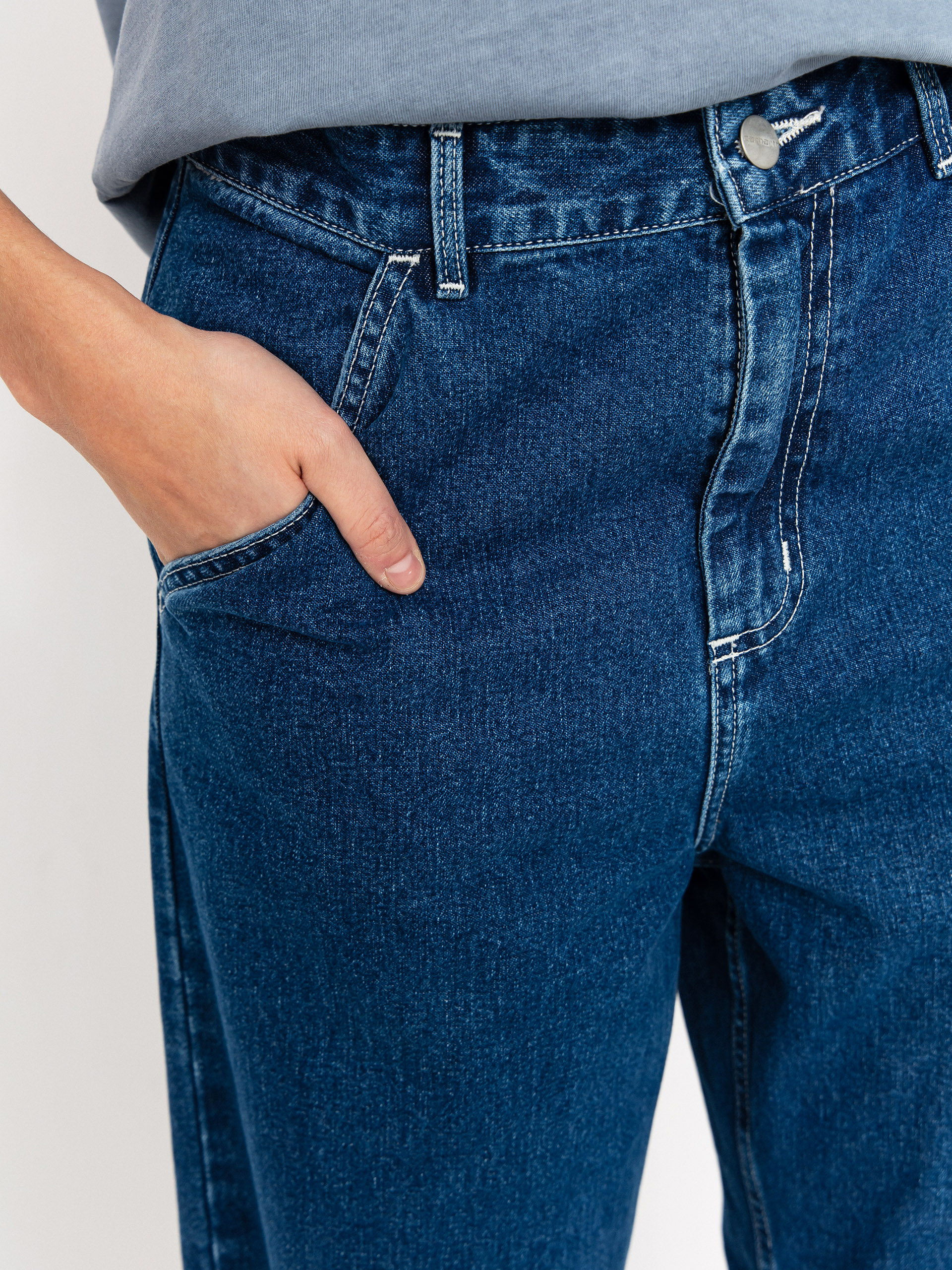 Spodnie Carhartt WIP Simple Wmn (blue)