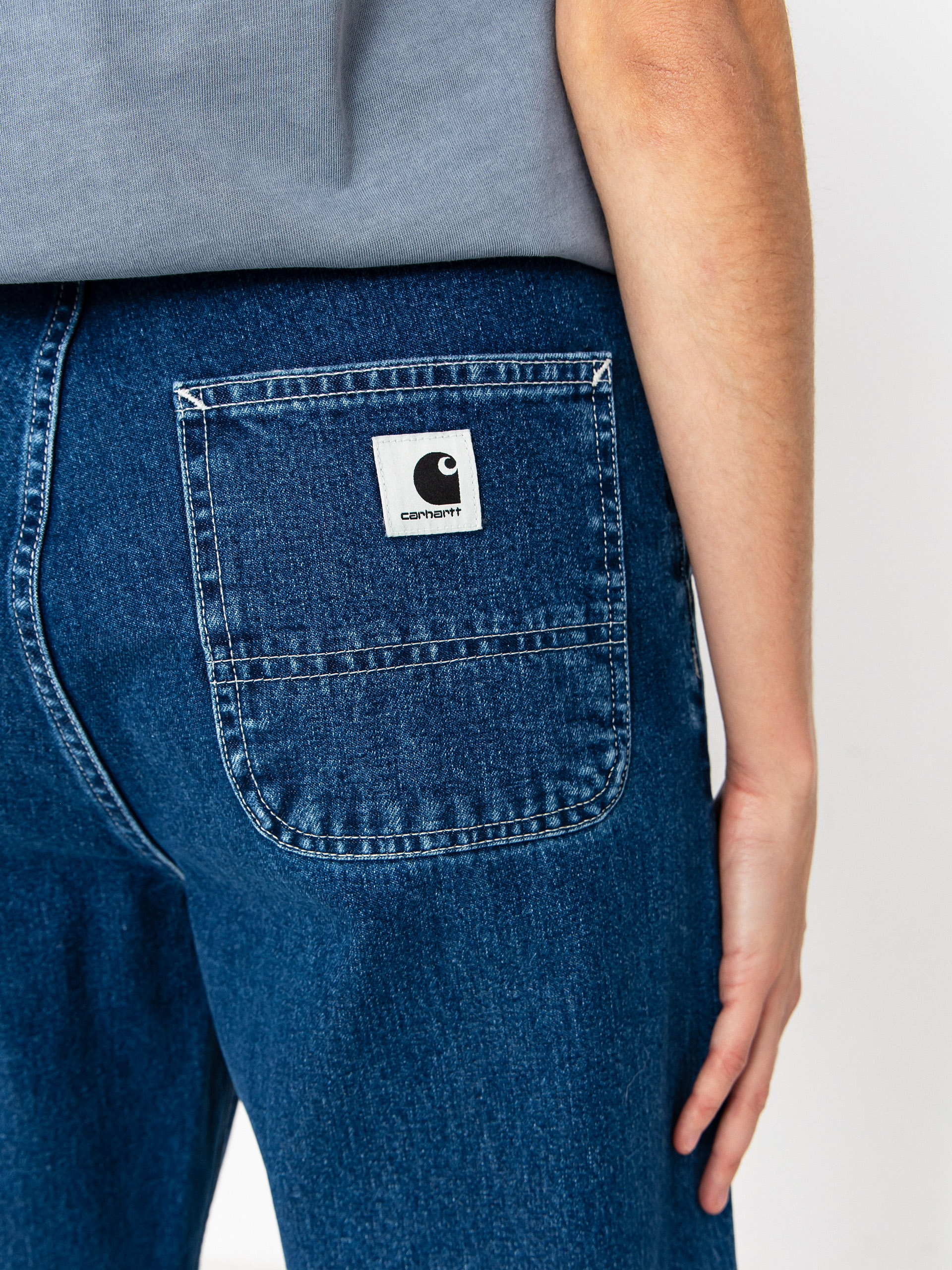 Spodnie Carhartt WIP Simple Wmn (blue)