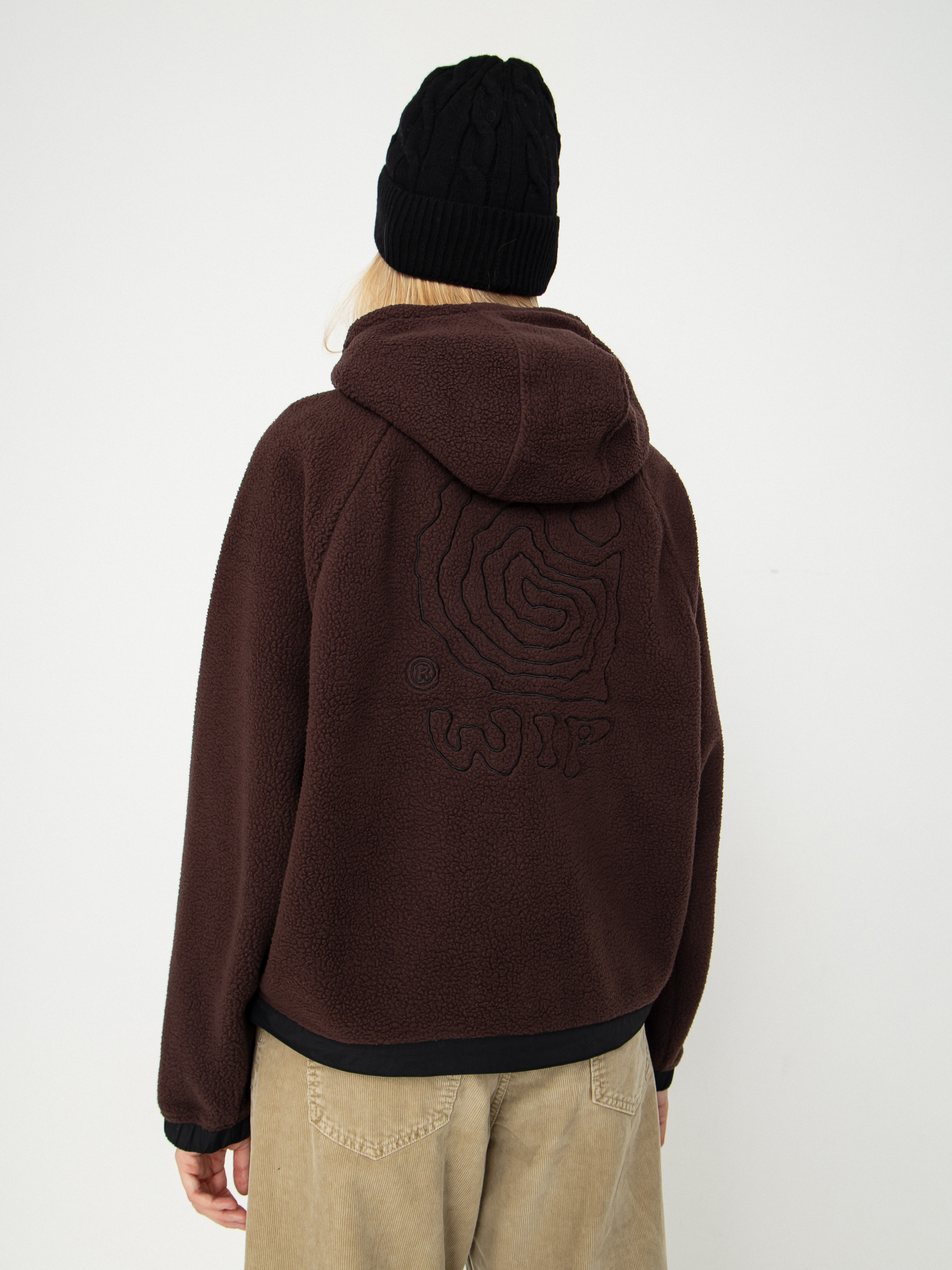 Damski Polar Carhartt WIP Helix (palisander/black)