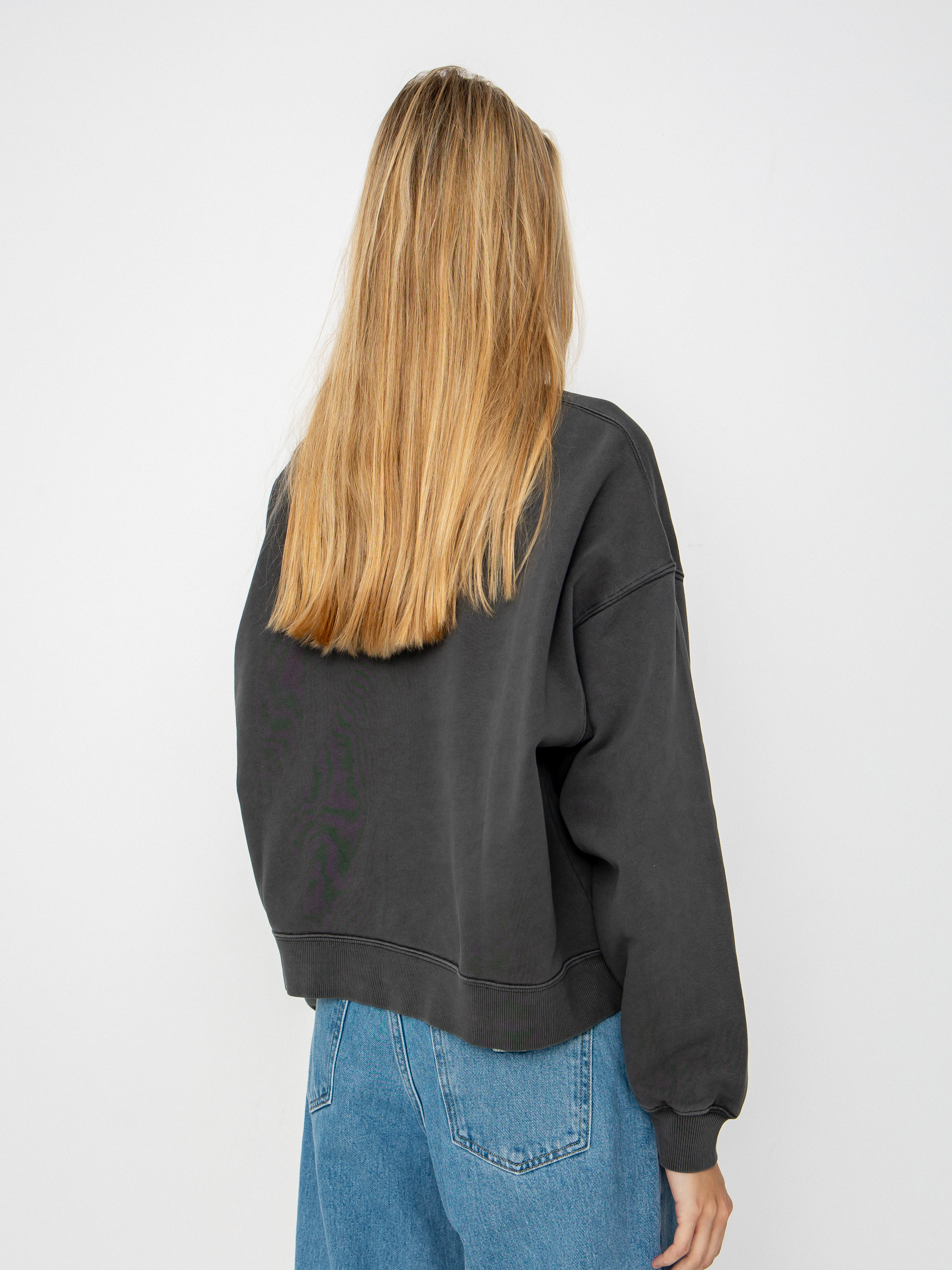 Bluza Carhartt WIP Benton Wmn (graphite/garment dyed)