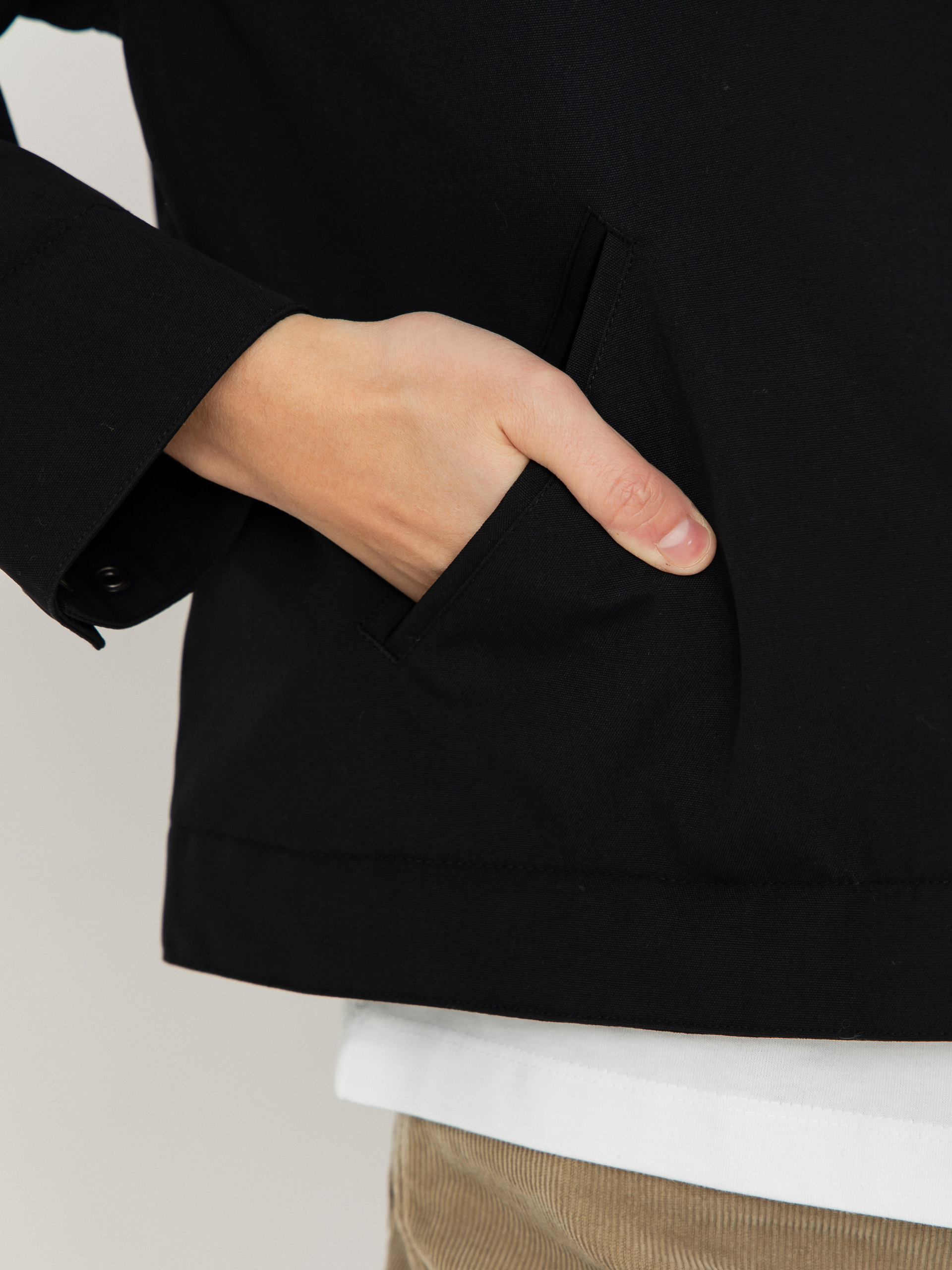 Kurtka Carhartt WIP Newkirk Wmn (black/wild dog print)