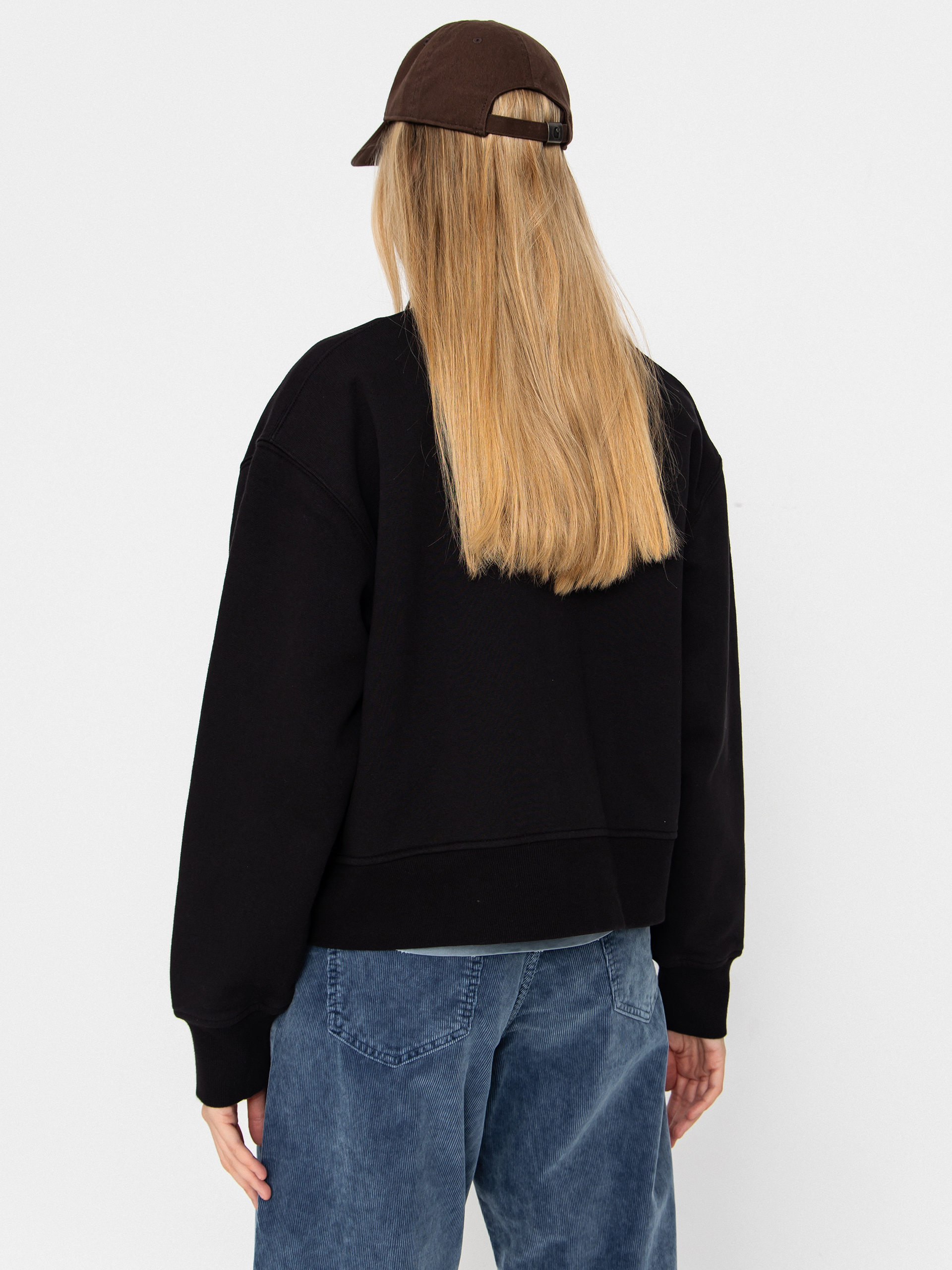 Kurtka Carhartt WIP Detroit Wmn (black/stone washed)