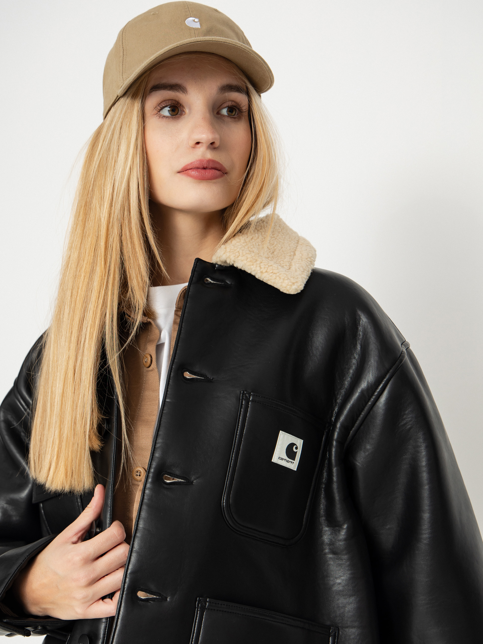 Kurtka Carhartt WIP Shepton OG Michigan Coat Wmn (black/natural)