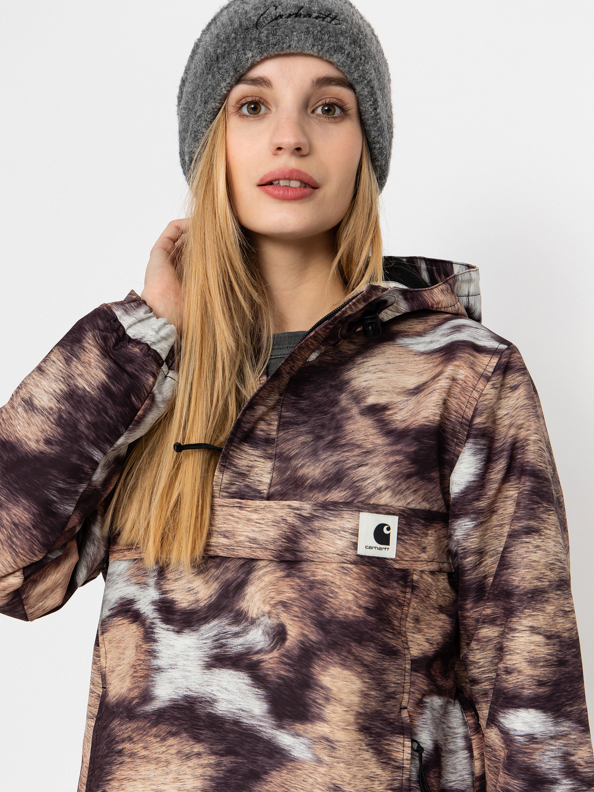 Kurtka Carhartt WIP Nimbus Pullover Wmn (wild dog print)